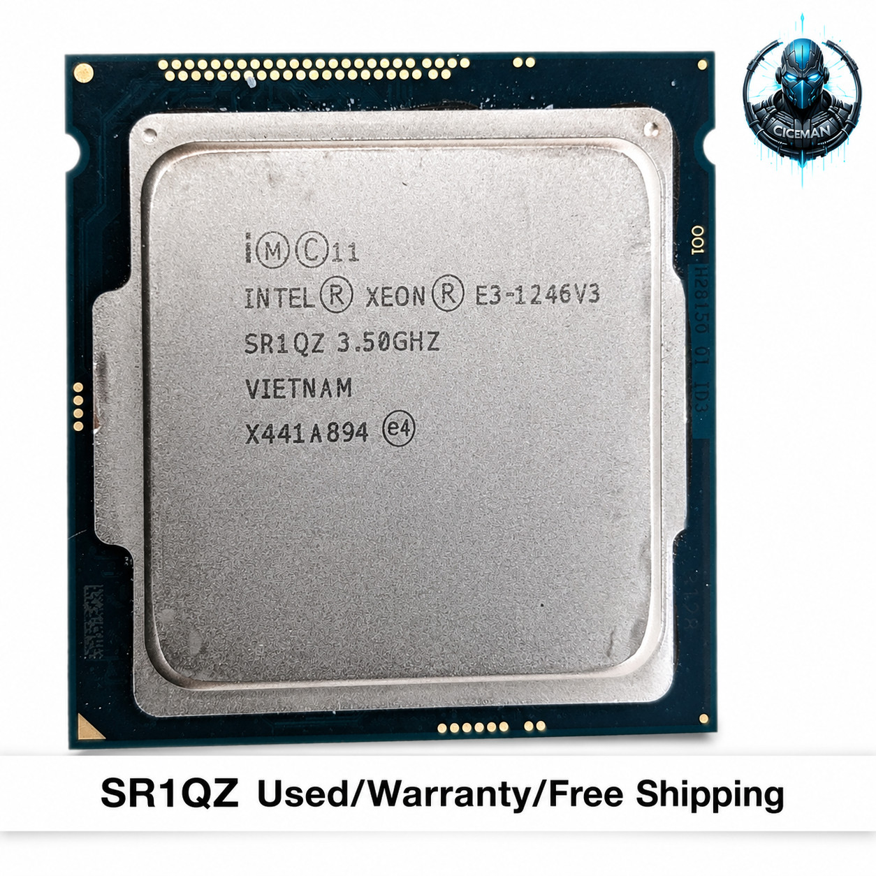 Intel BX80646E31246V3 SR1QZ Xeon Processor E3-1246 v3 8M Cache, 3.50 GHz