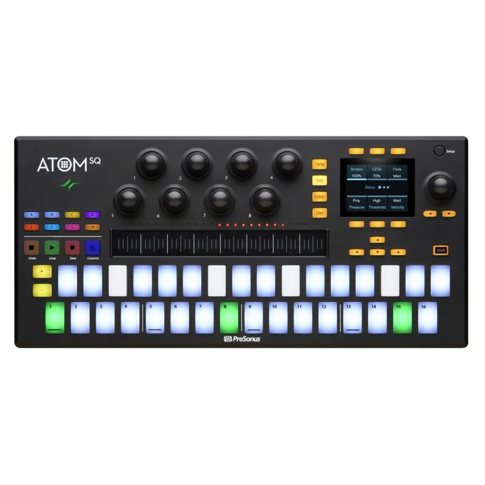 🔥PRESONUS ATOM SQ Hybrid MIDI USB Keyboard Pad Ableton Production DJ Controller