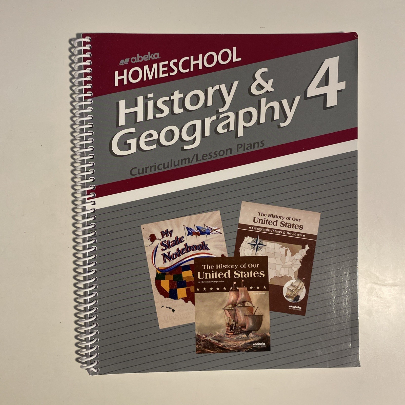 Abeka History & Geography 4 Curriculum/lesson Plans Homeschool Curriculum 4th