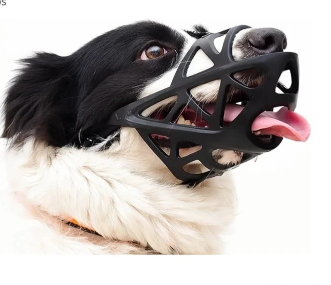 Pet Dog Basket Muzzle Mouth Cove Cage NoBarking Anti Bite Biting Chewing XL