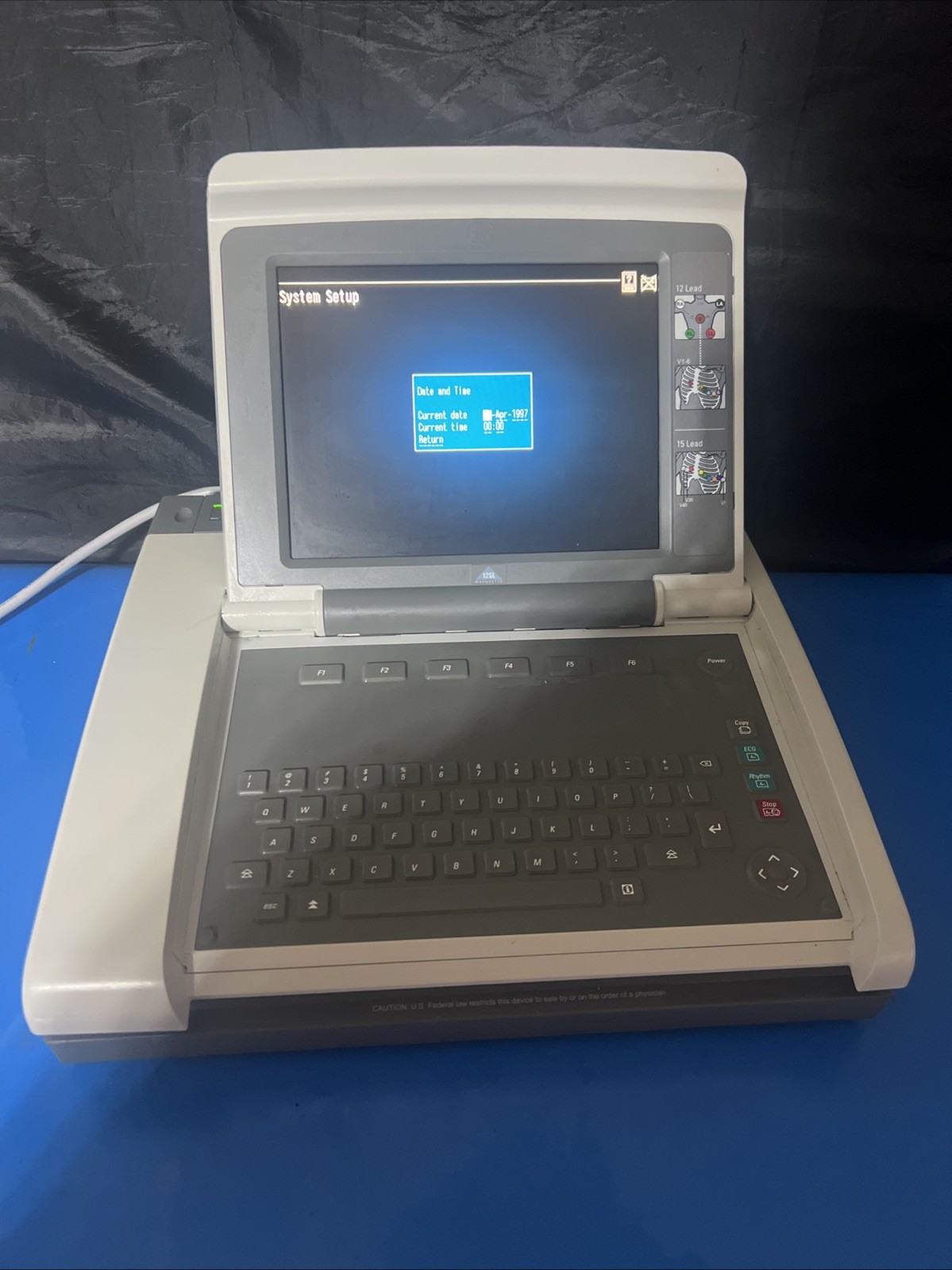 GE MAC 5500 HD Resting Electrocardiogram System ECG Machine