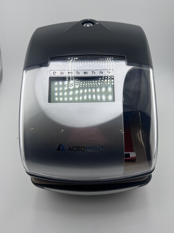 ACROPRINT ES900 DIGITAL ELECTRONIC PAYROLL RECORDER TIME CLOCK