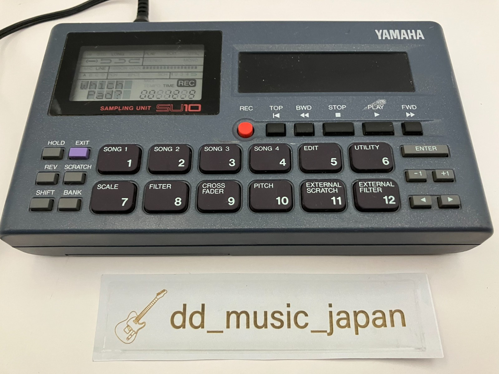 YAMAHA SU10 Sampling Unit MIDI Sampler Synthesizer