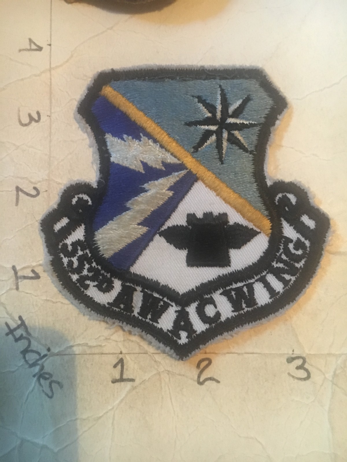 USAF 552nd AWAC Wing Squadron patch 6/27/25