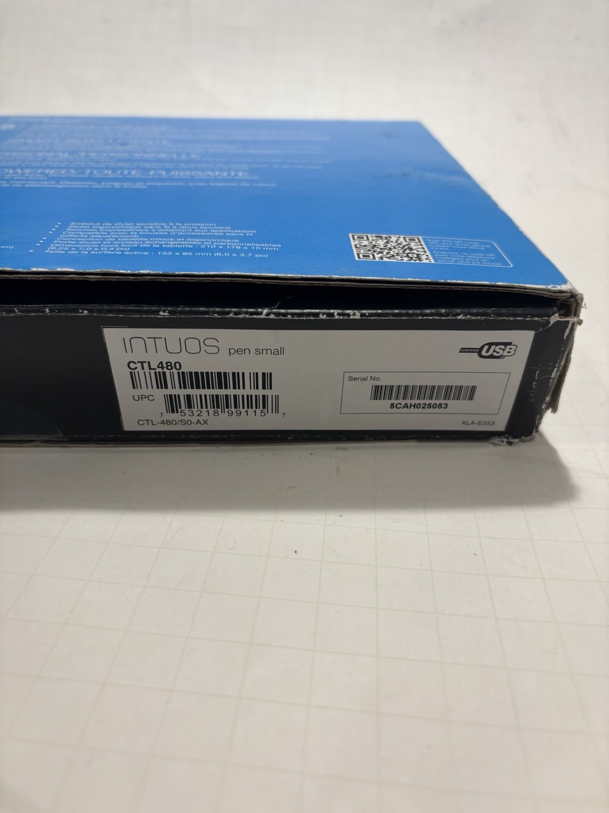 Wacom Intuos CTL-480 Digital Creative Pen Tablet Set open Box