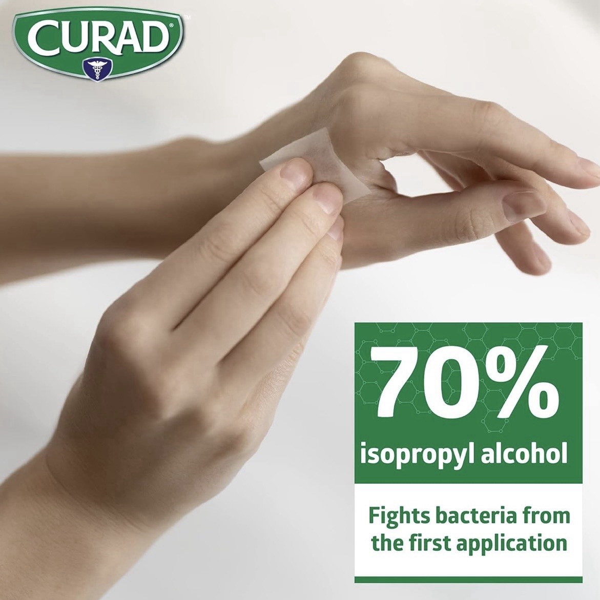 CURAD Alcohol Prep Pads - 100 Count