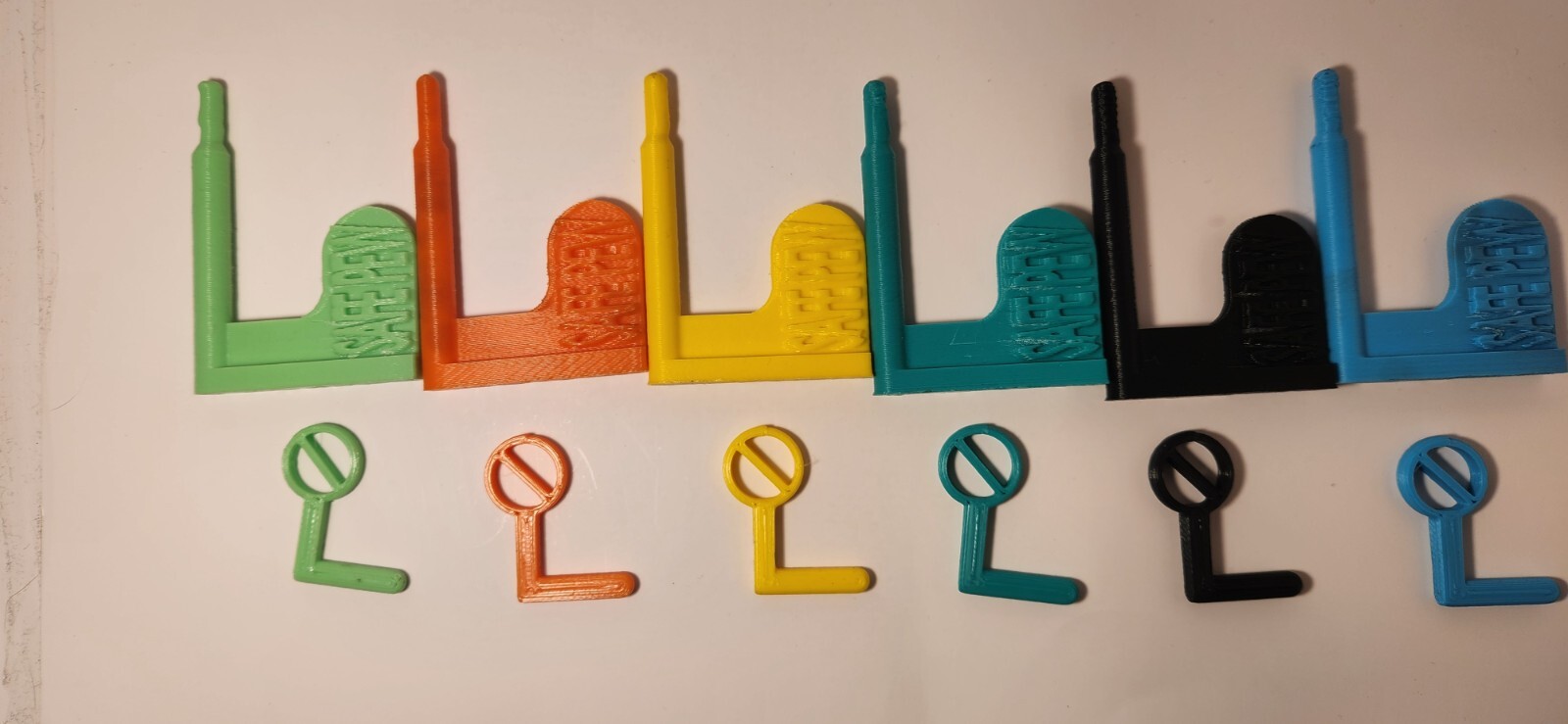 SAFTEY PEW FLAGS