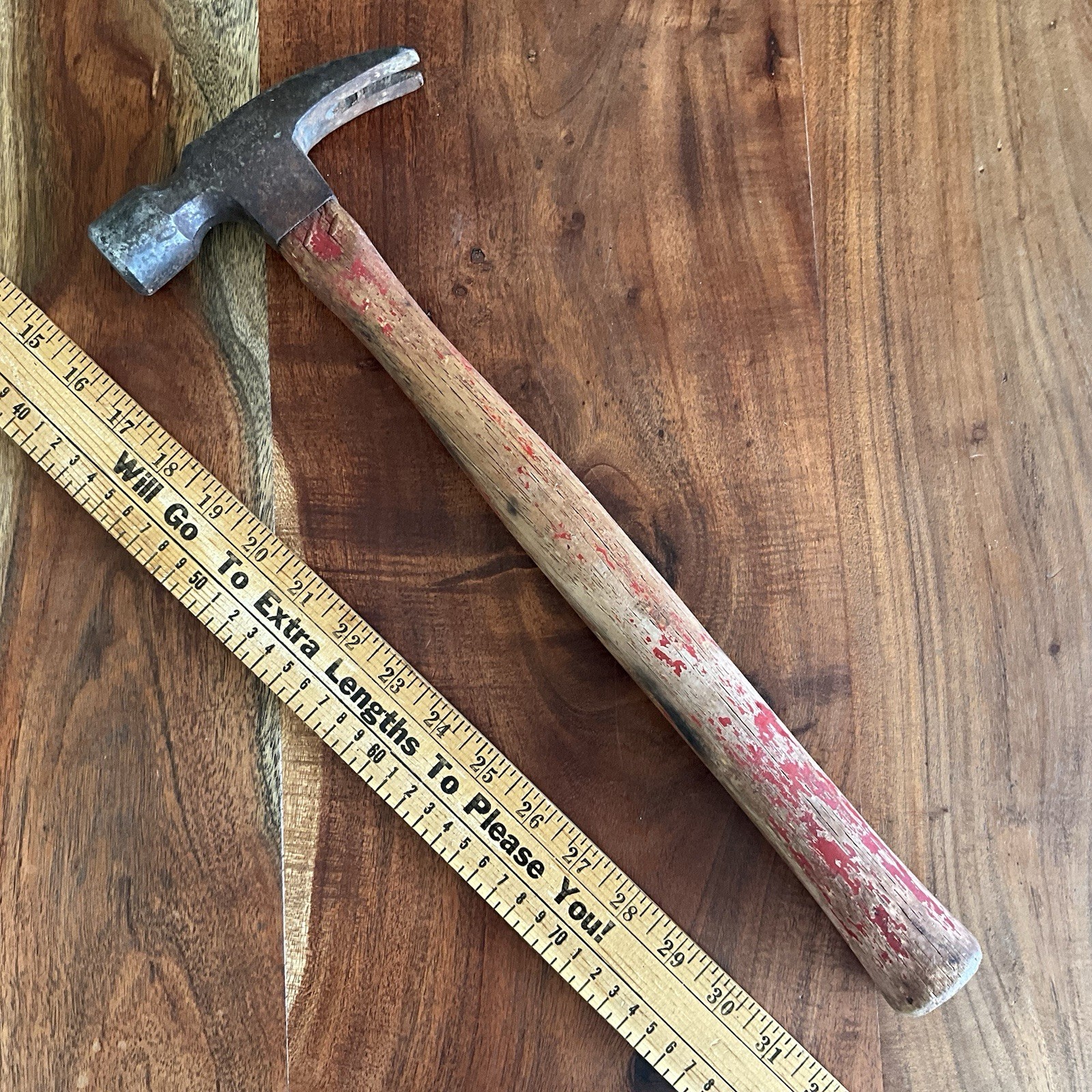 Vintage Vaughan 24oz Framing Hammer with Smooth Face