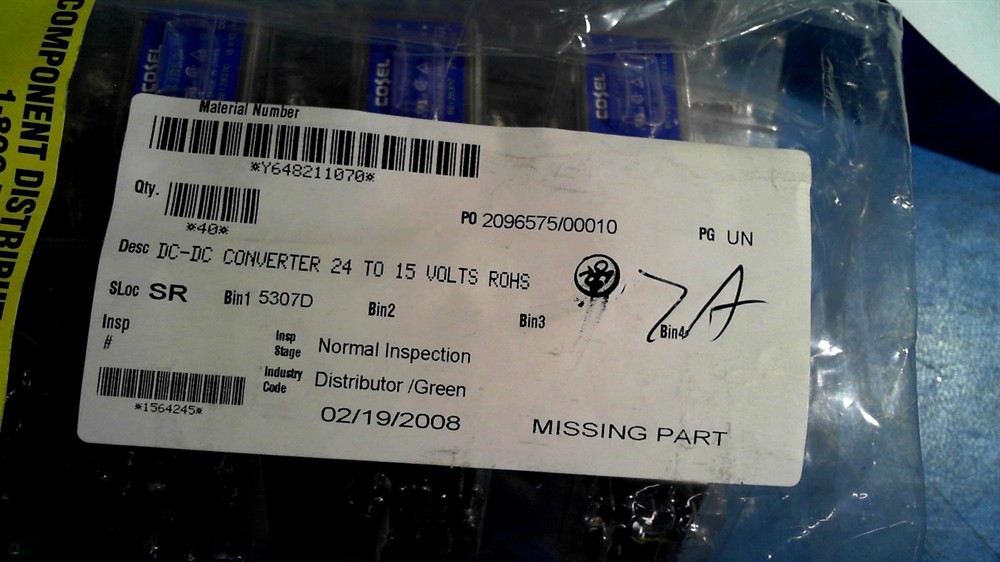 New (2pcs) ZUS1R52415 COSEL Module Converter