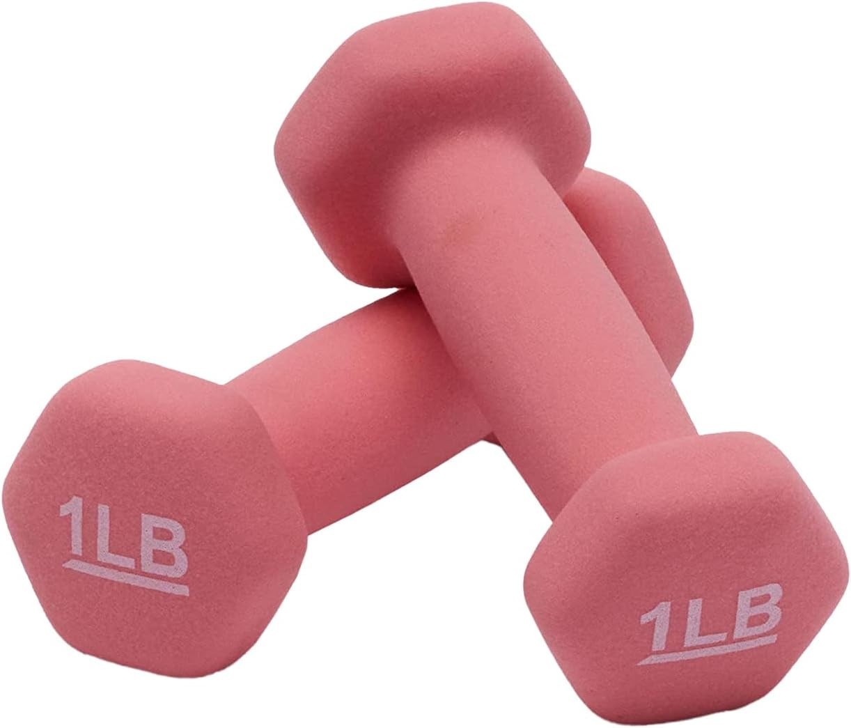 Amazon Basics Neoprene Dumbbell Hand Weights
