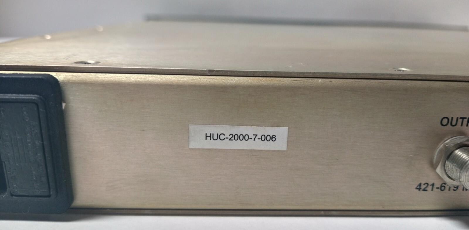 Philips DS-HUC-5/42-421/619 RF Upconverter 5–42MHz In 42–619MHz Out Rackmount