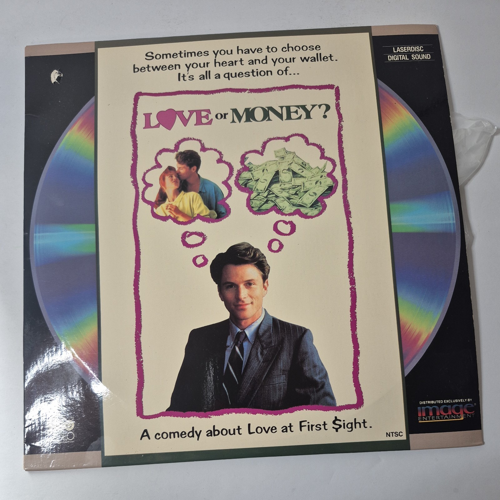 For Love or Money (Laserdisc, 1990) NEW SEALED