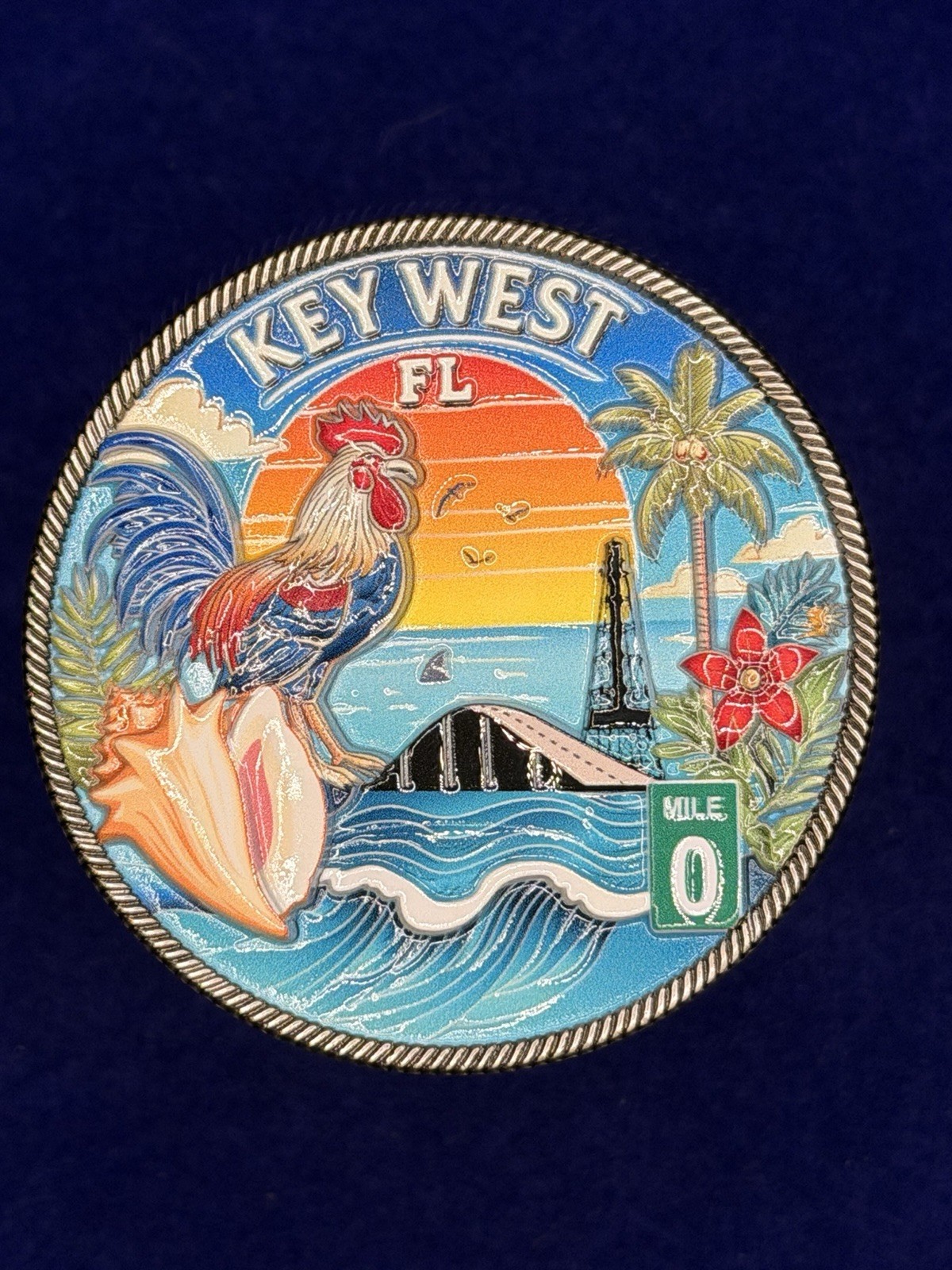 🔥 Sought After - Key West DEA Law Enforcement Challenge Coin