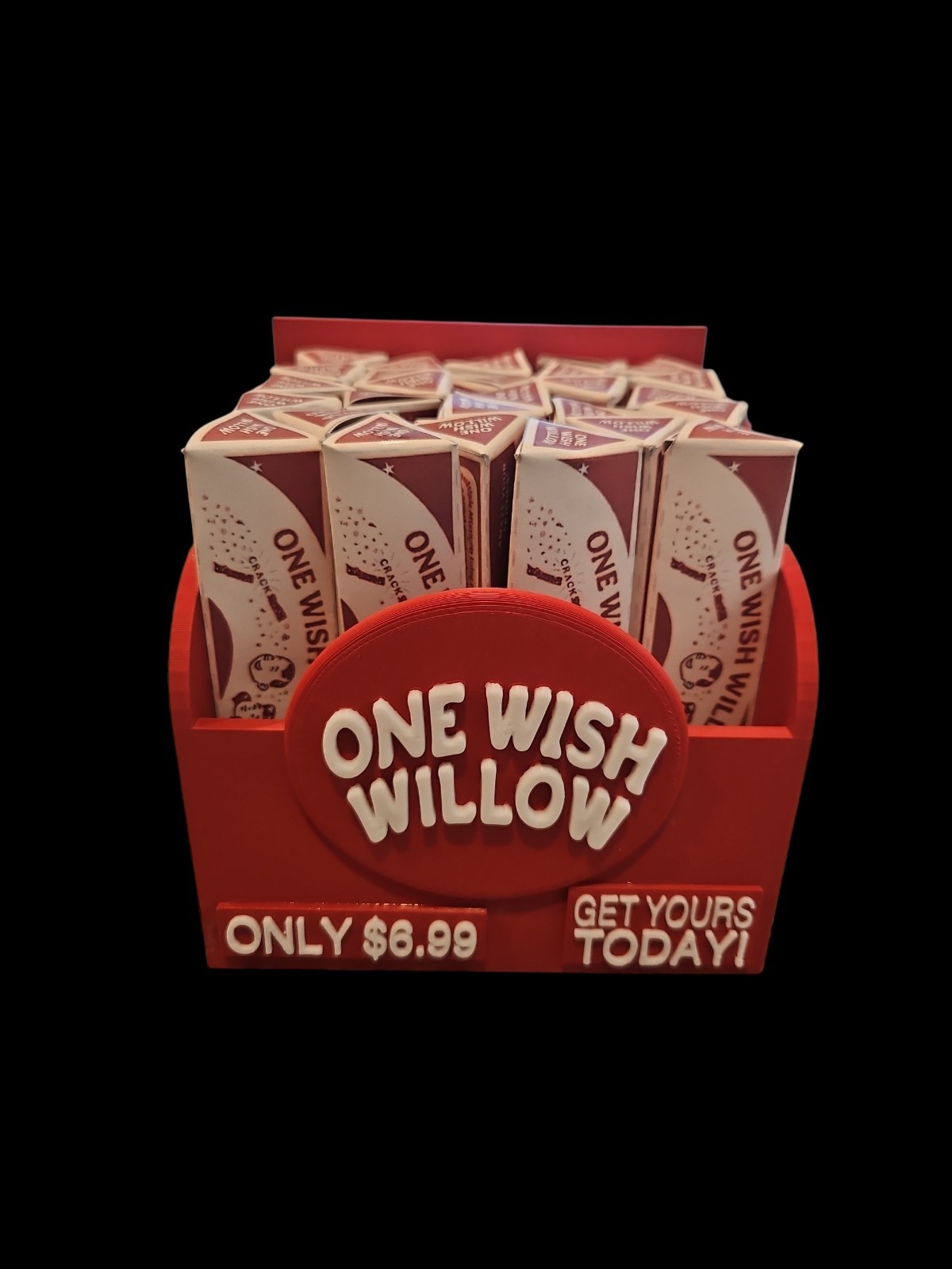 FULL Display Box - One Wish Willow x24 -  Obsession Movie Prop Replica 2026