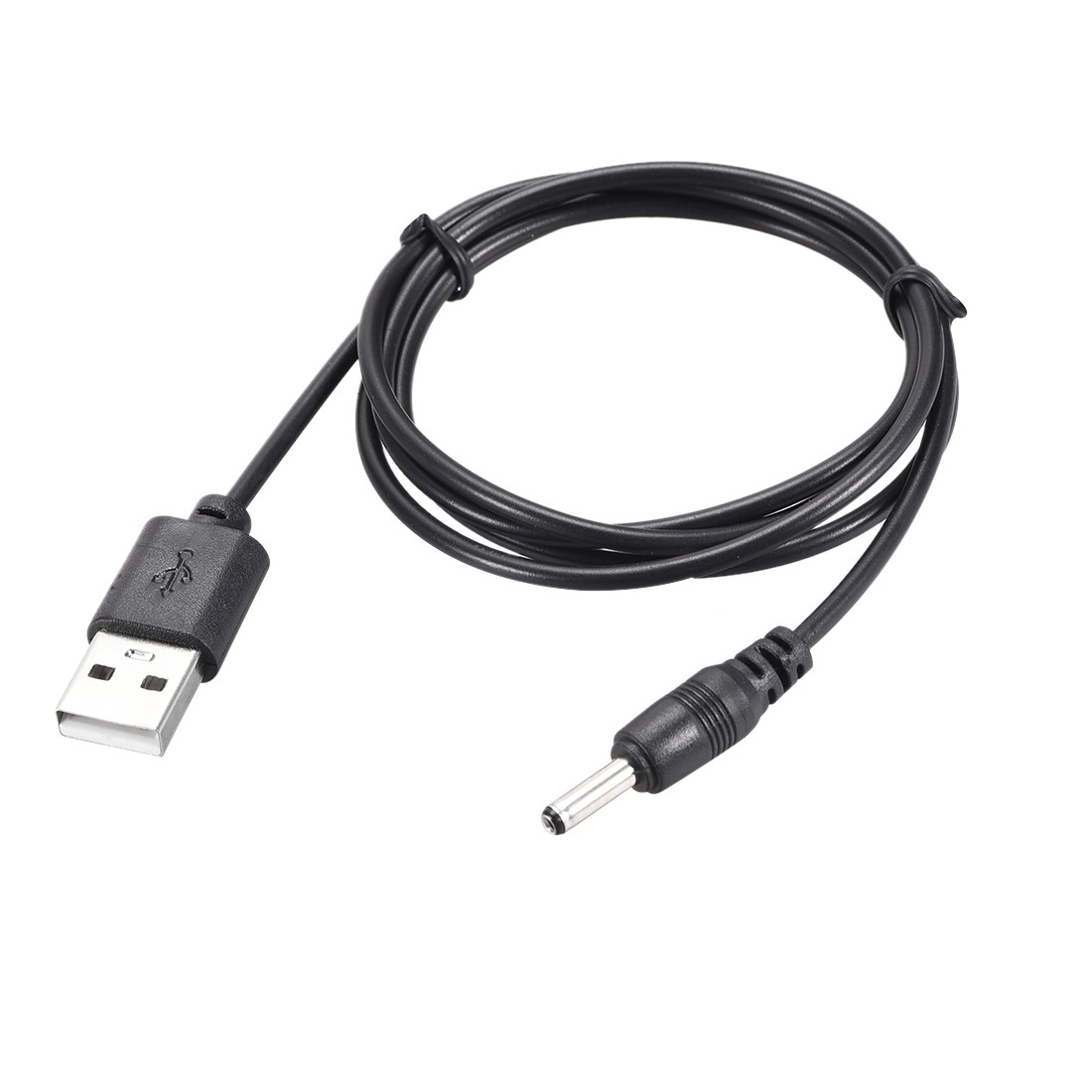 1M DC Male Power Supply 3.5 x 1.35mm Adapter to USB Plug Male Cable