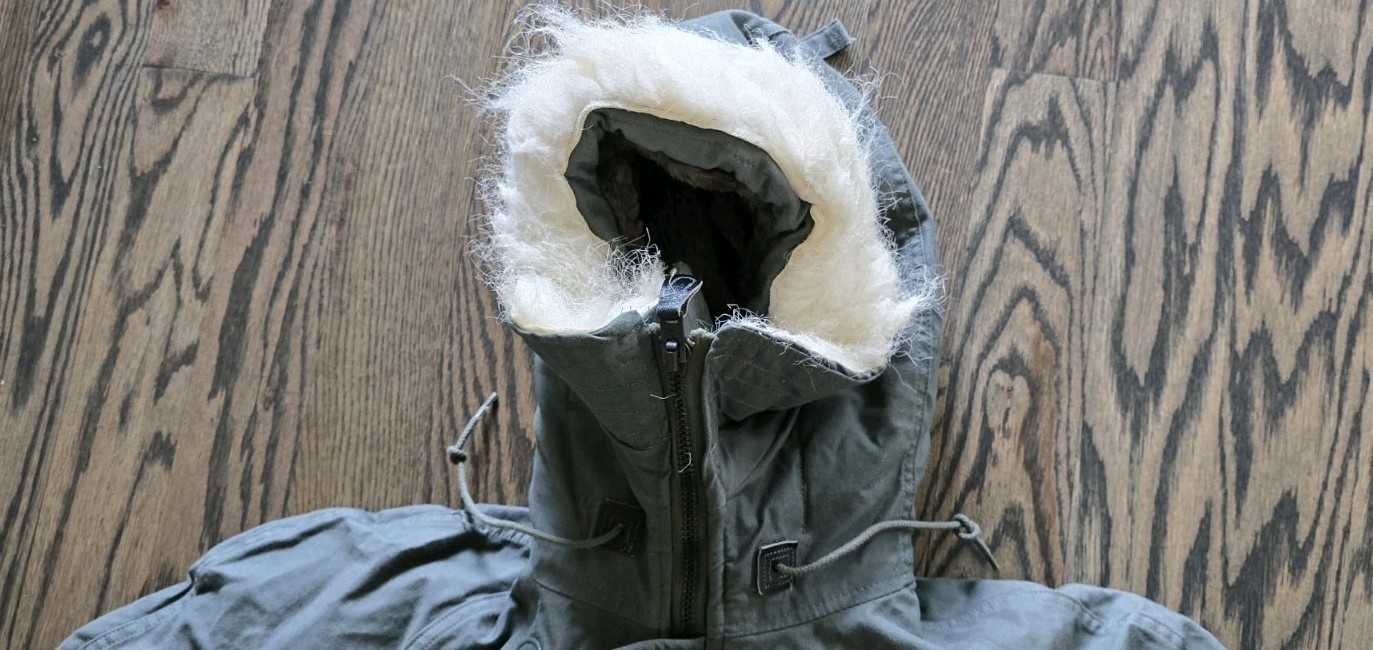 Extreme Cold Weather Type N-3B Parka USGI MEDIUM. NEVER WORN!