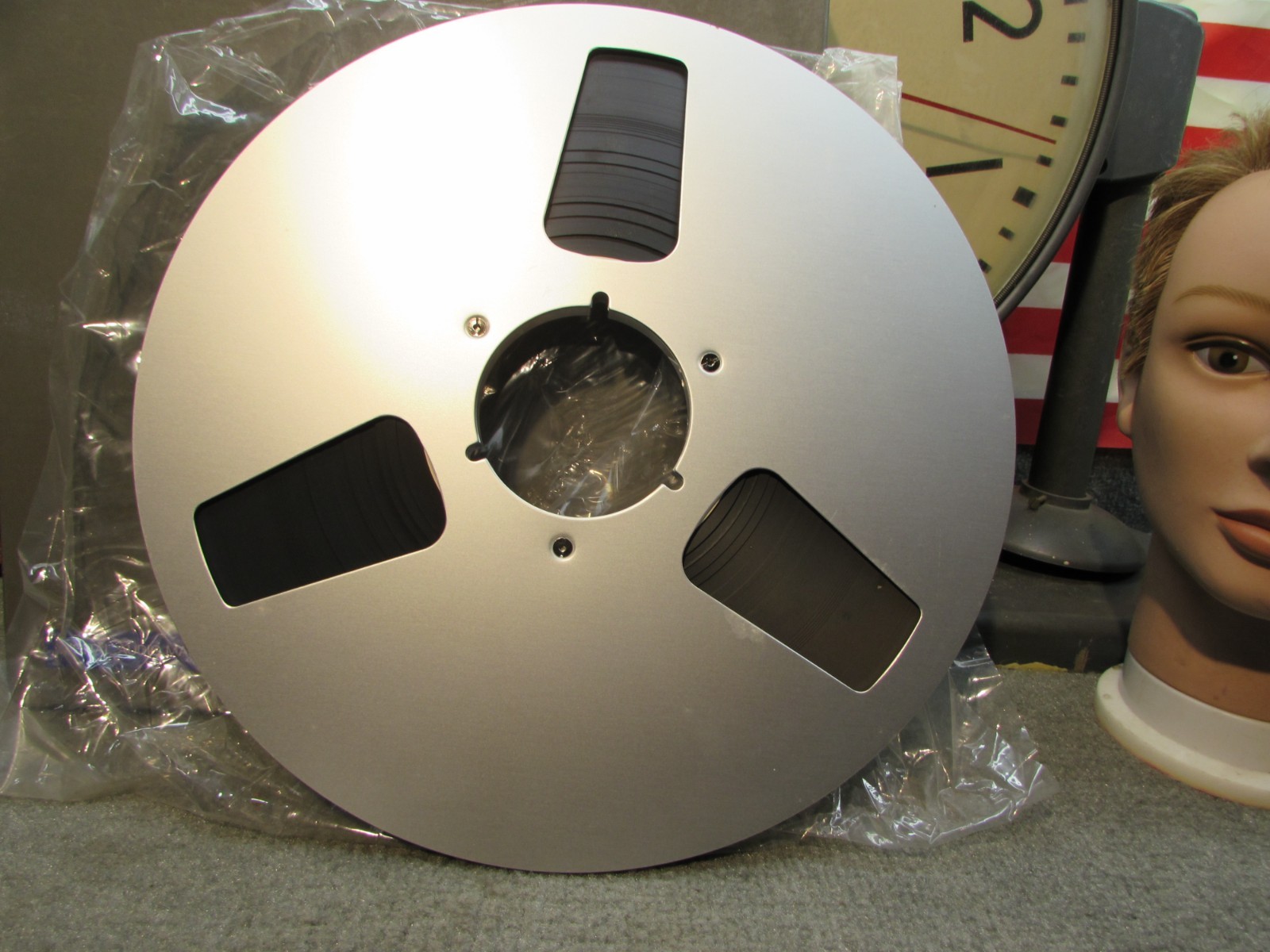 ESTATE**NOS RARE AF SONY D-¼-2190 DIGITAL AUDIO MASTER TAPE 12½x¼" ALUMINUM REEL