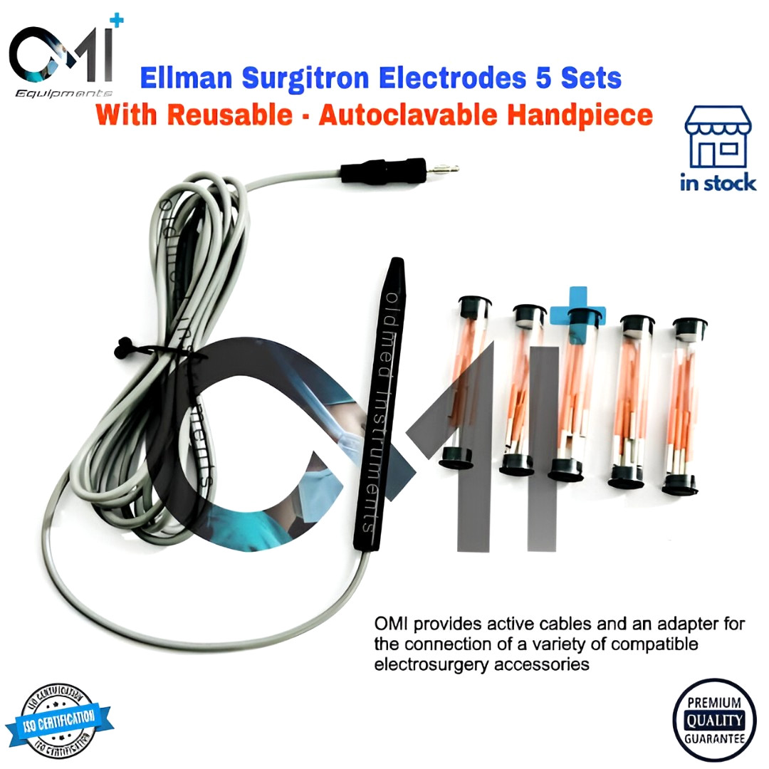 Ellman Surgitron Colorado Micro Dissection Needles 40Pcs Tungsten Tip With Cable
