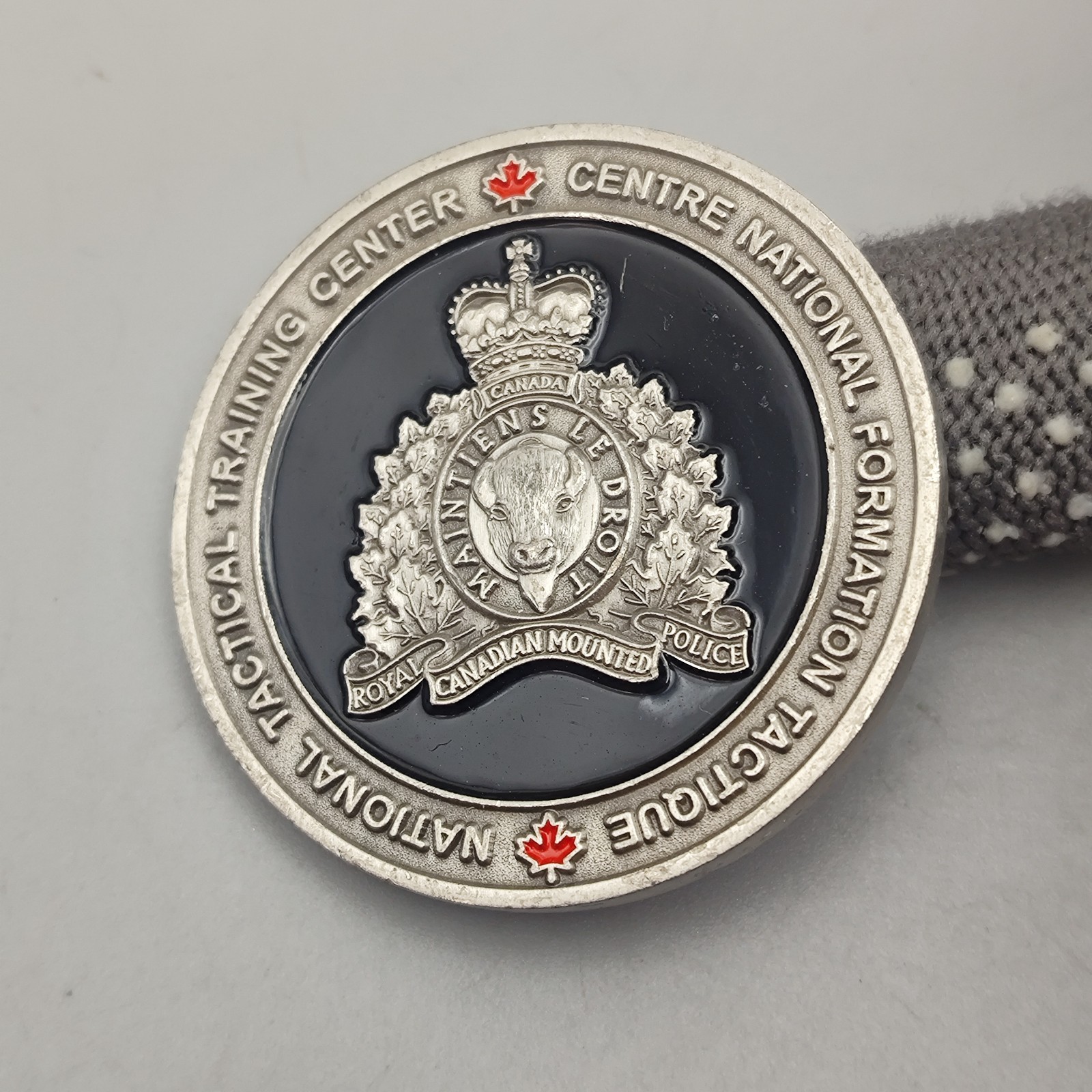 Tactical Training Section Rcmp-Grc Section Formation Tactique Challenge Coin