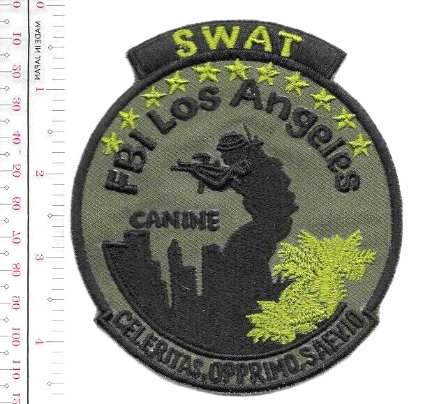 K-9 PD California Los Angeles Sp'l Ops Team Canine Officer & Dog Team NO TARIFF