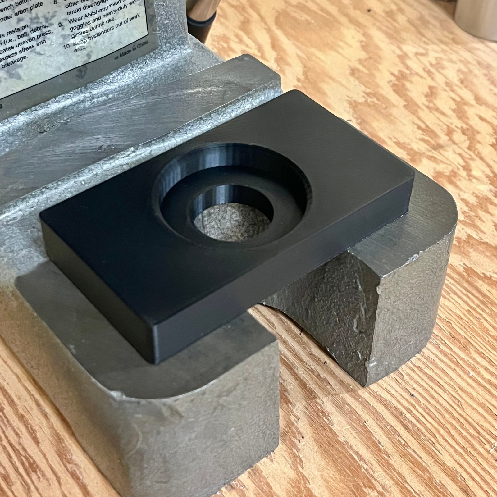 Coin Ring Tool: Die Holder for Arbor Press