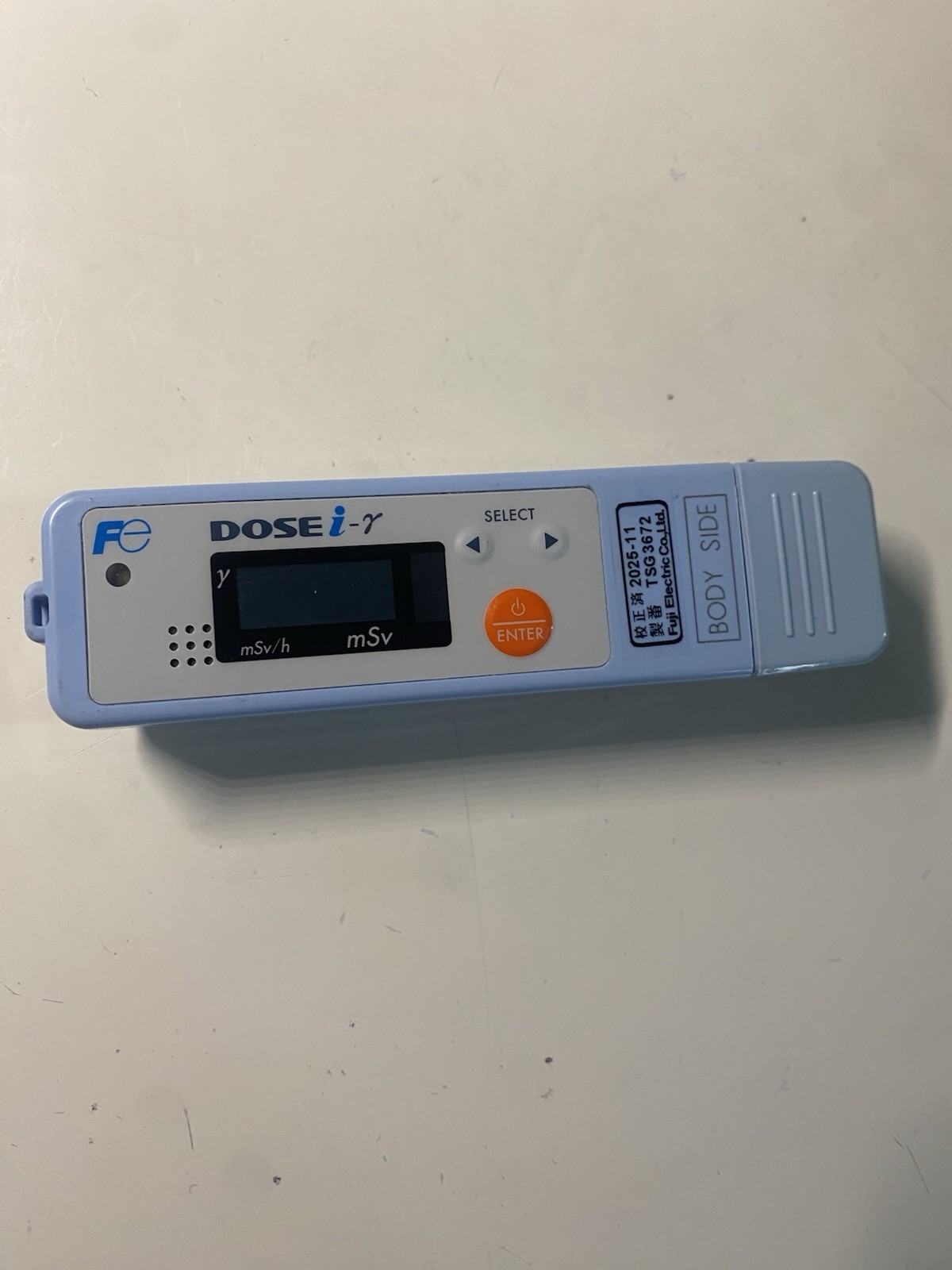 Dosei-y Dosimeter (Ludlum model 23-1 dosimeter) (WORKING)(READ DESCRIPTION)