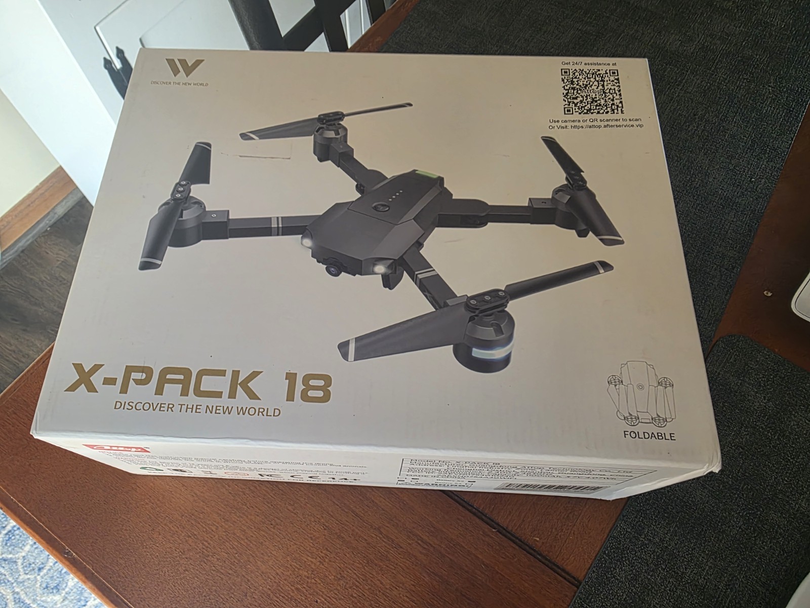 New Attop X-Pack Series X-Pack 18/ X-Pack Plus Camera Drone Foldable