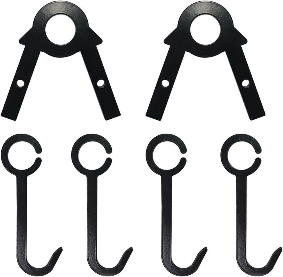 AR500 Steel Shooting Target Stand Kit - Steel Target Hangers Hanging Hook - Targ
