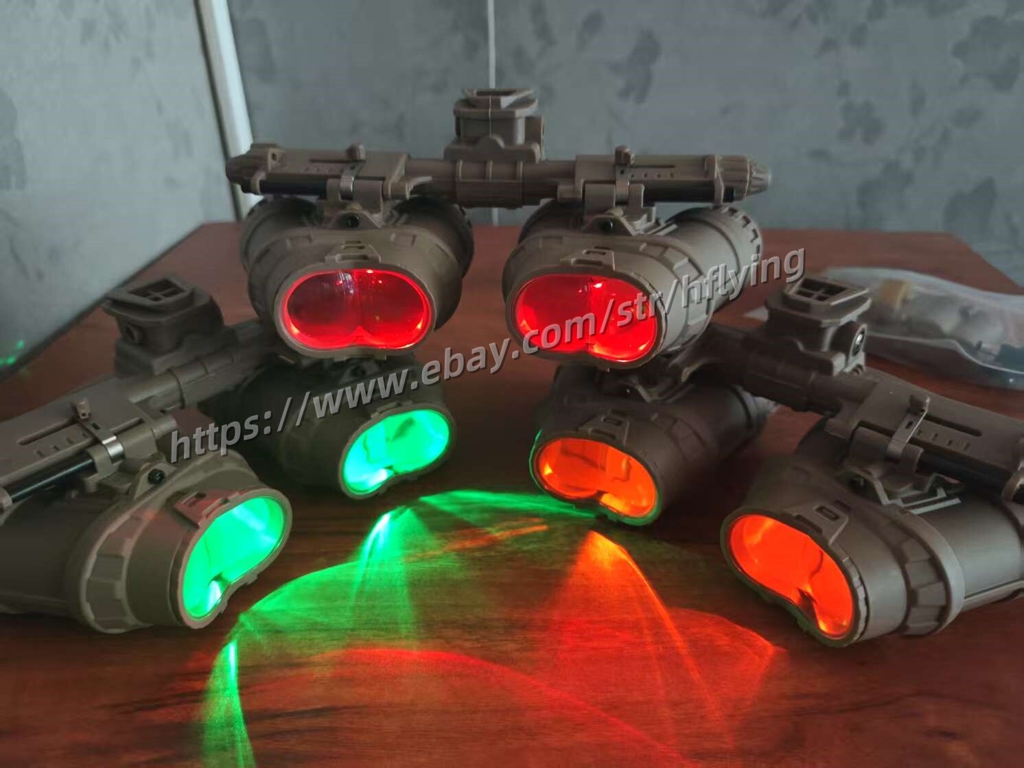 FMA Tactical Night Vision Goggles Light Up Version Plastic GPNVG18 No Function
