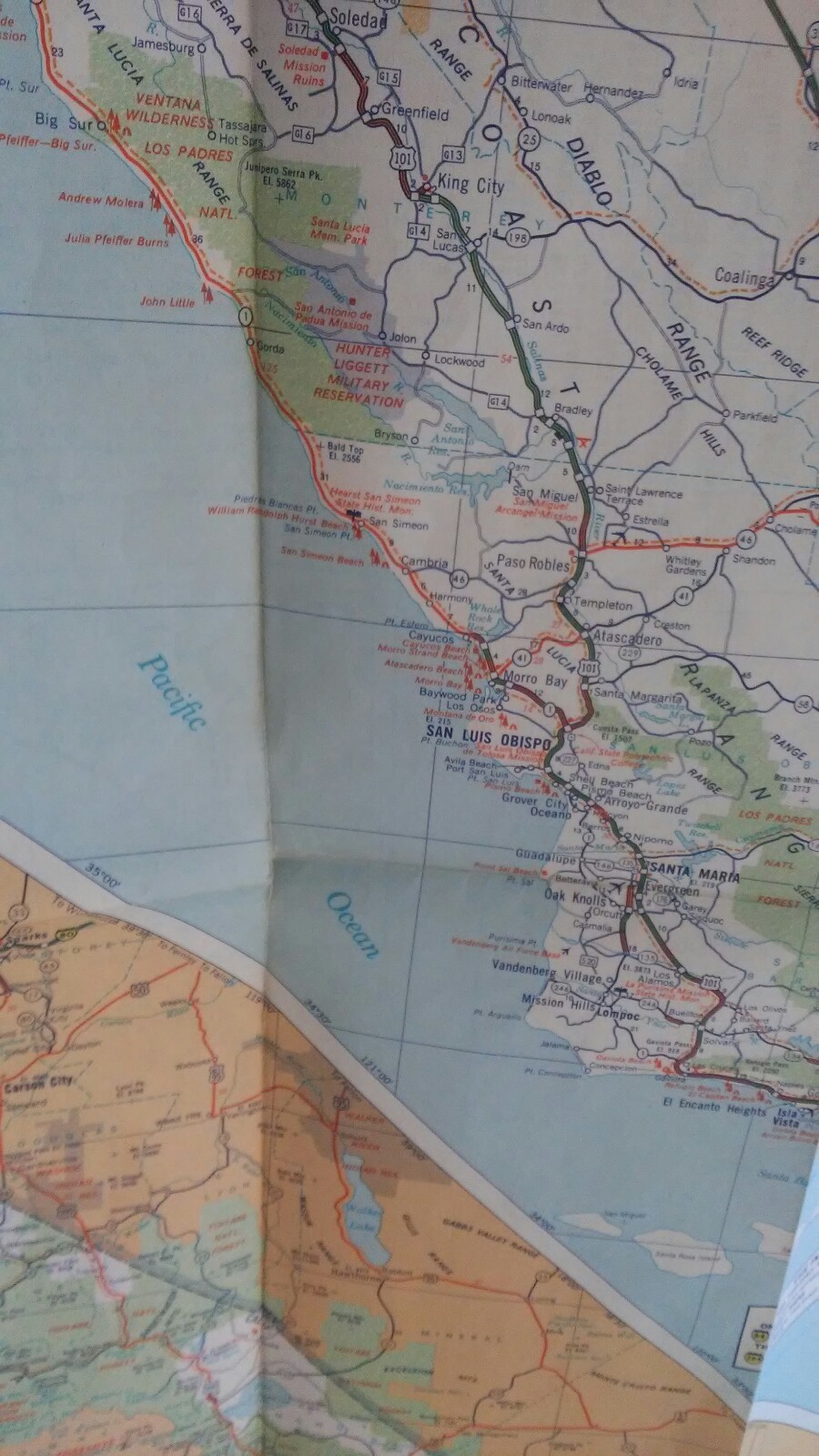 Gulf California Tourguide Map