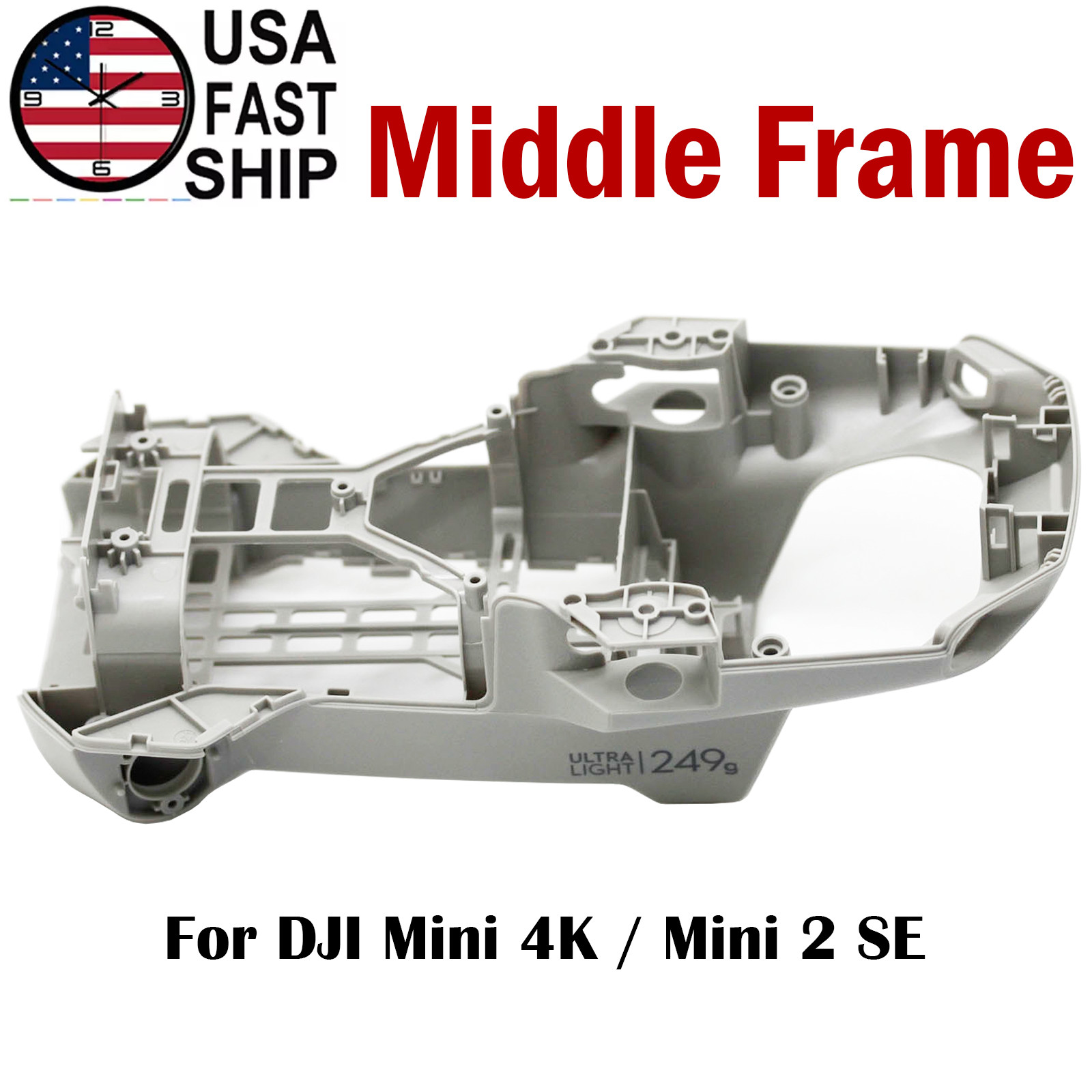 OEM Middle Frame Body Shell Cover Case Replacement For DJI Mini 2 SE / Mini 4K