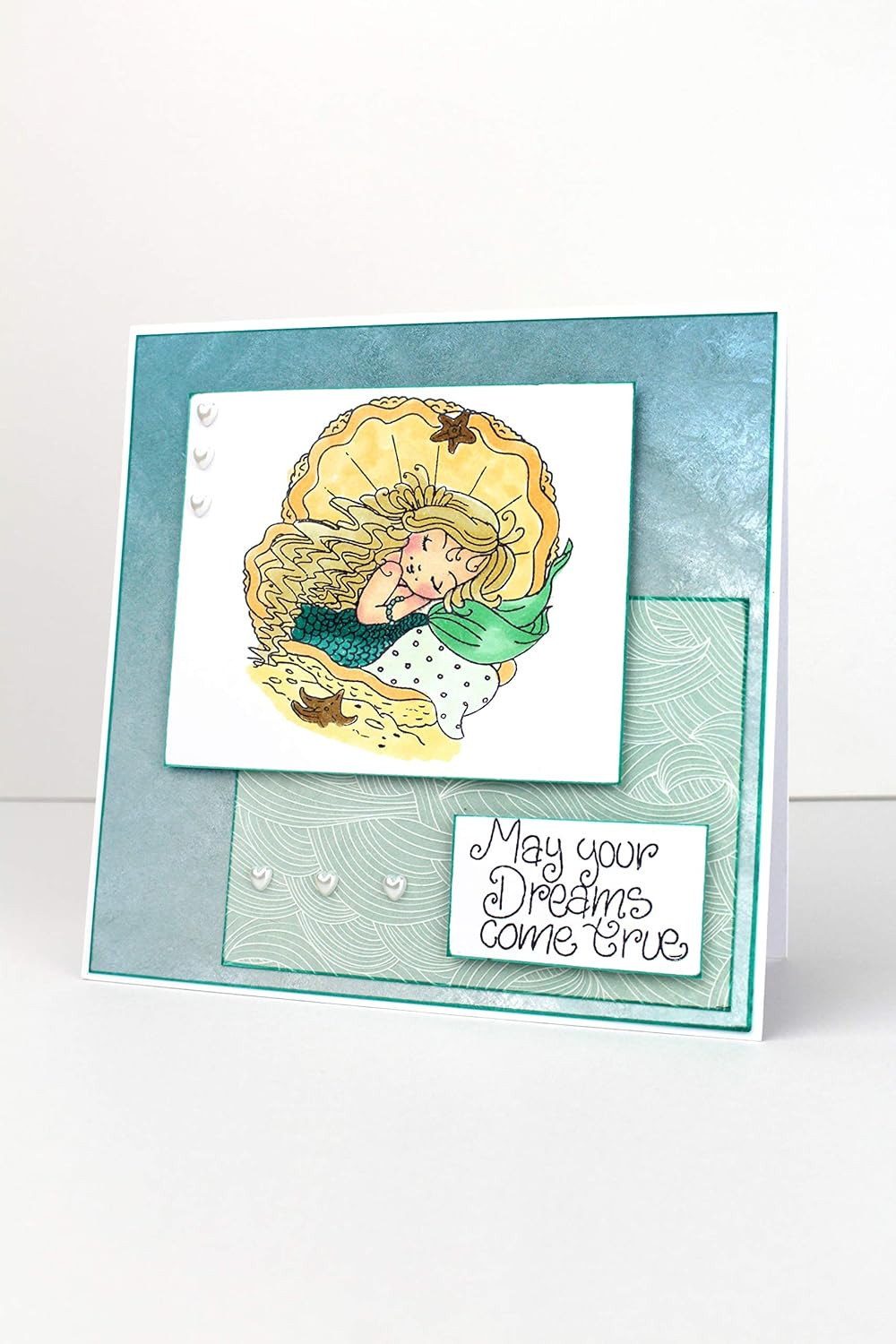 Designs Mermaid Dreams Clear Stamps, None
