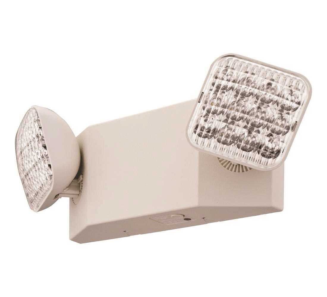 Contractor Select EU2C 120/277-Volt Integrated LED White Emergency Light Fixture