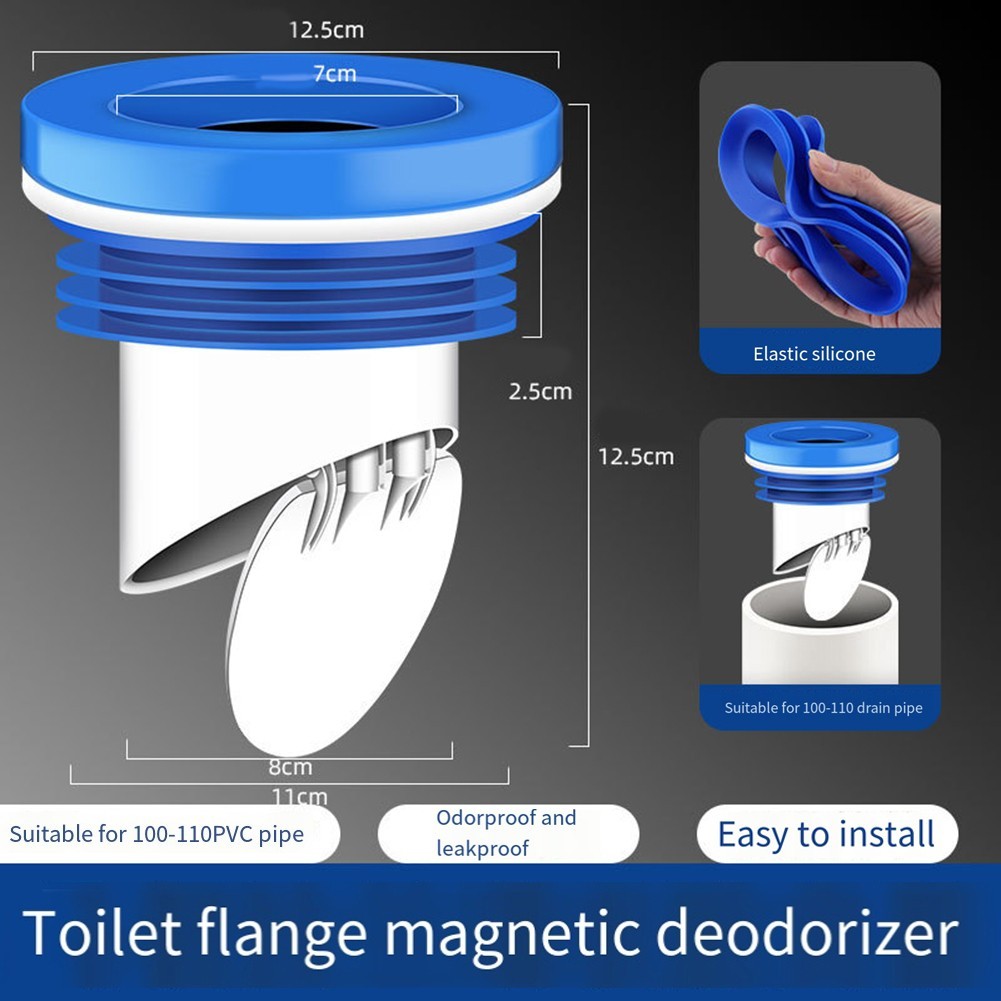 Optimal Functionality Anti Backflow Valve Integrated into the Toilet Seal Ring