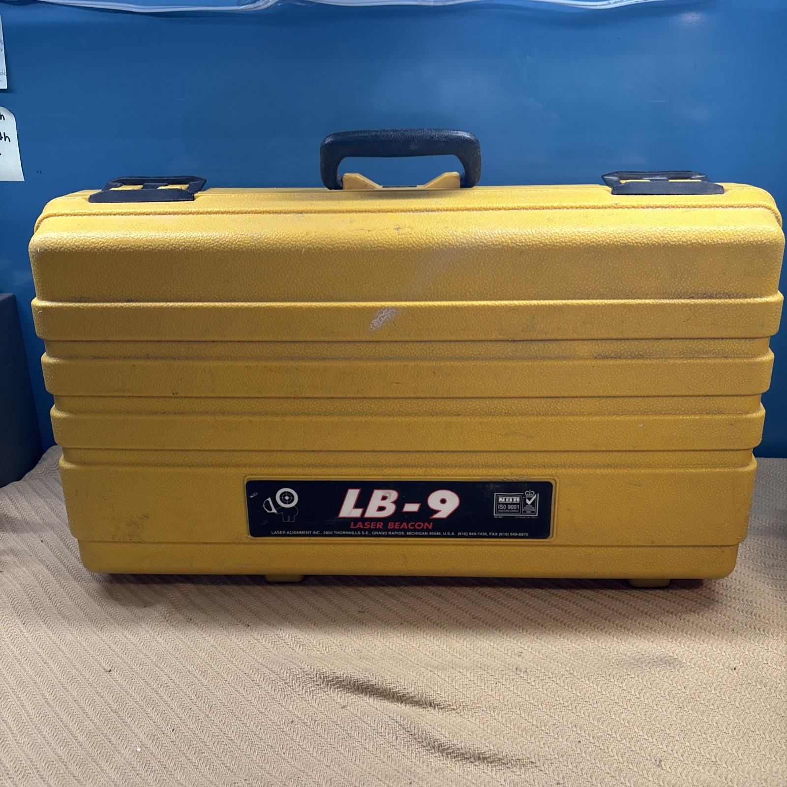 Laser Alignment Laser Beacon LB - 9 W/Wireless Remote, Laser Eye, Case **READ**