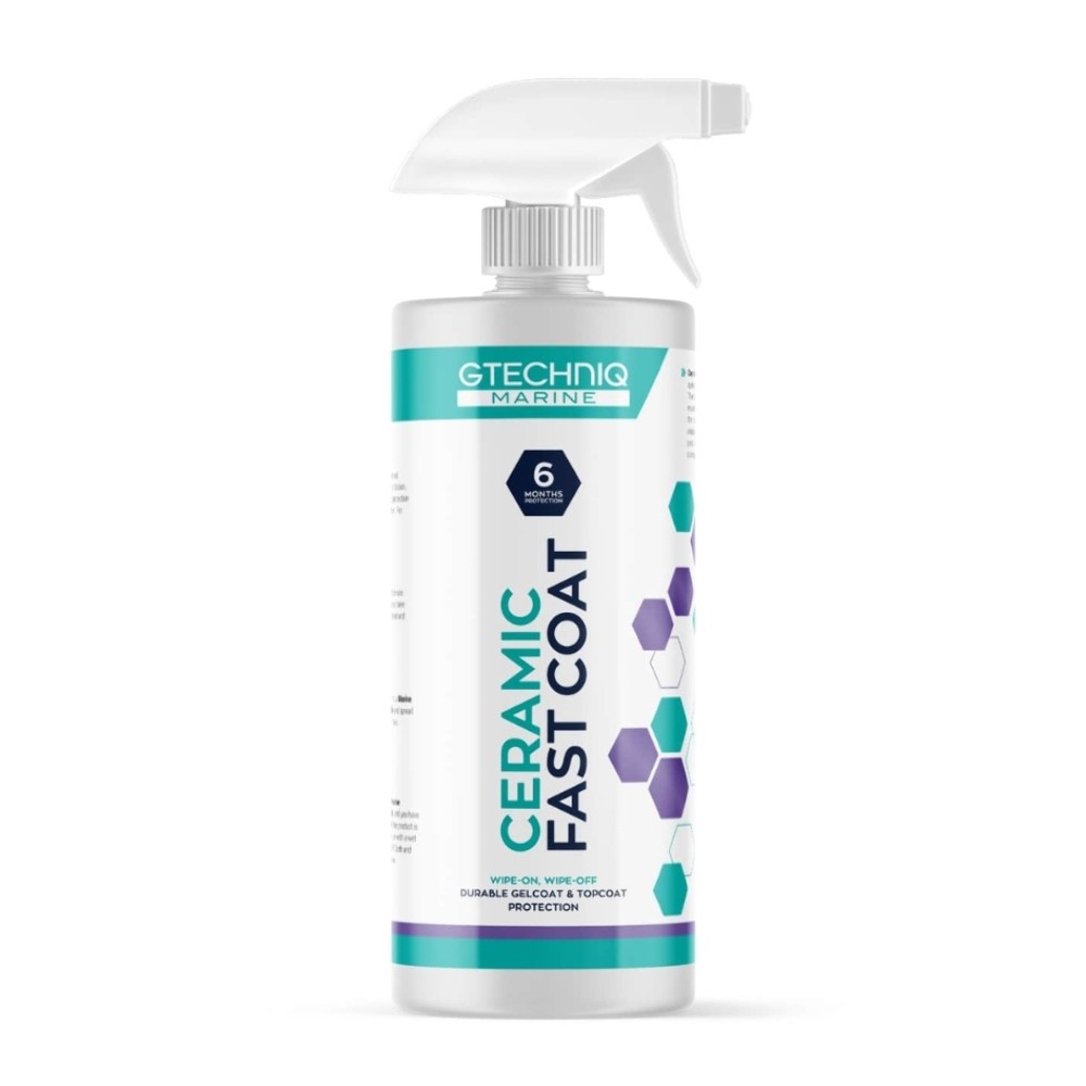 Gtechniq Marine Ceramic Fast Coat 500ml | Spray Protective Coating for Boats