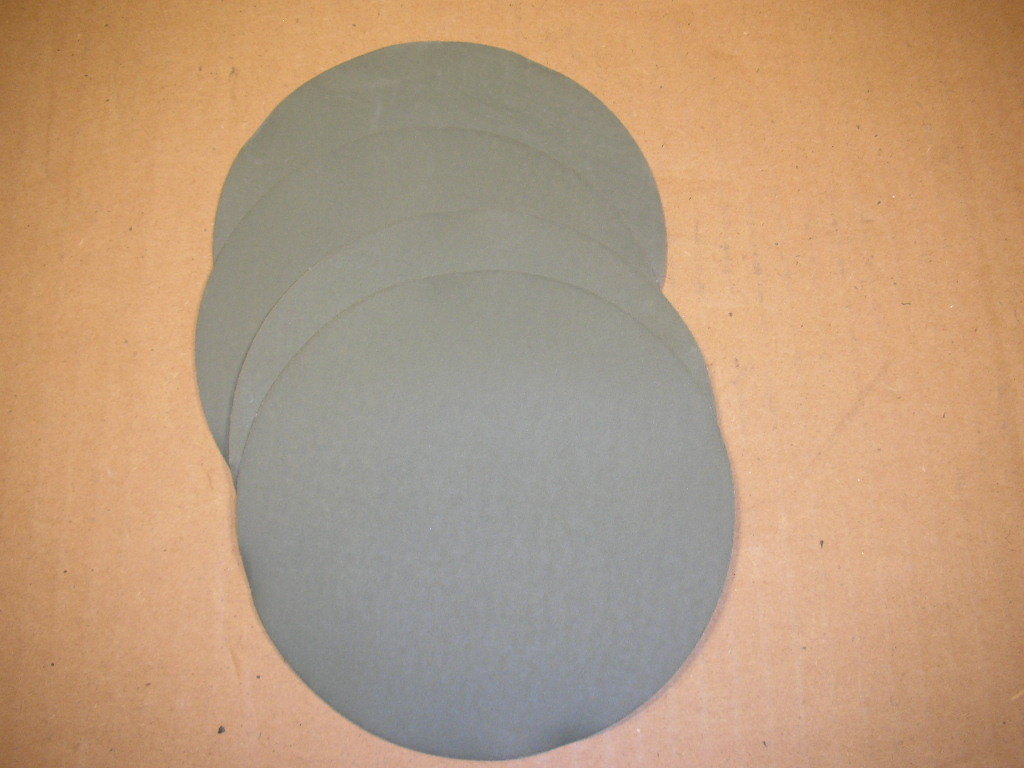 5" Dia No Hole 2000 Grit Abrasives Hook and Loop Sanding Paper Disc Canada 10pcs