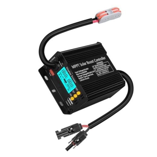 400W Boost MPPT Solar Charge Controller LCD Solar Panel Regulator LCD-400W