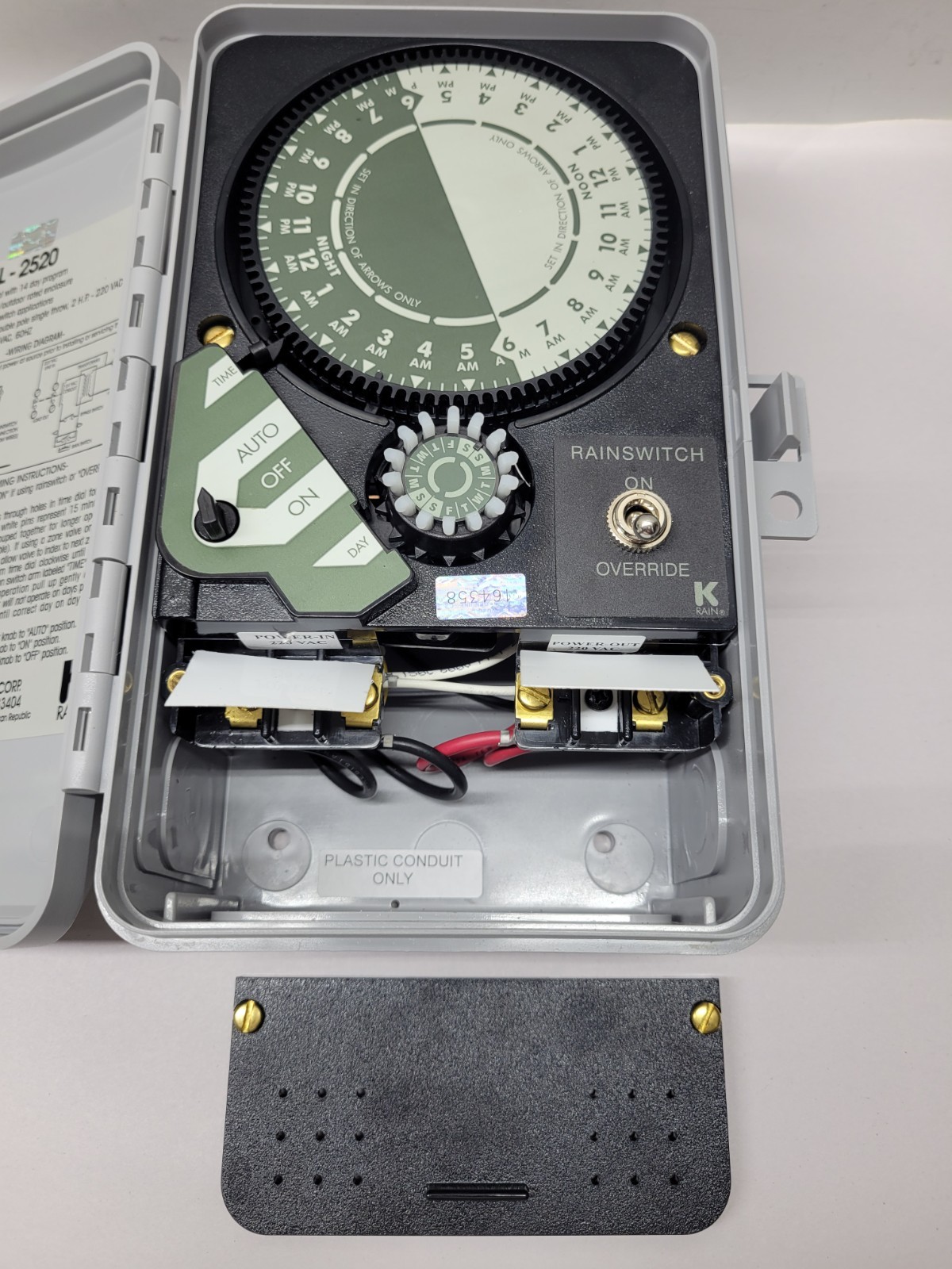 K Rain 2520 Station Controller Rain Switch 24 Hour Dail 14 Day Program