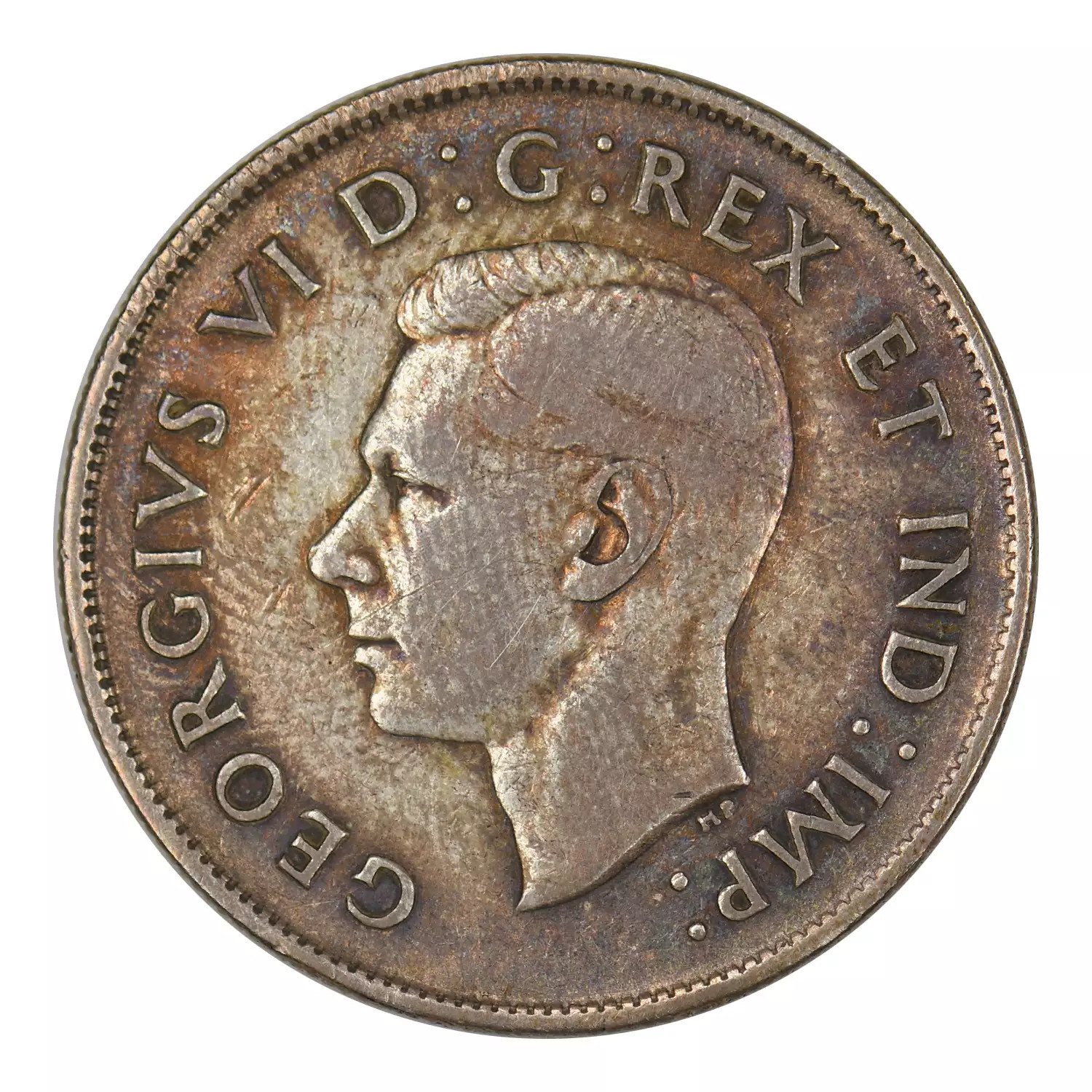 1942 CANADA 50 CENTS Circulated Condition
