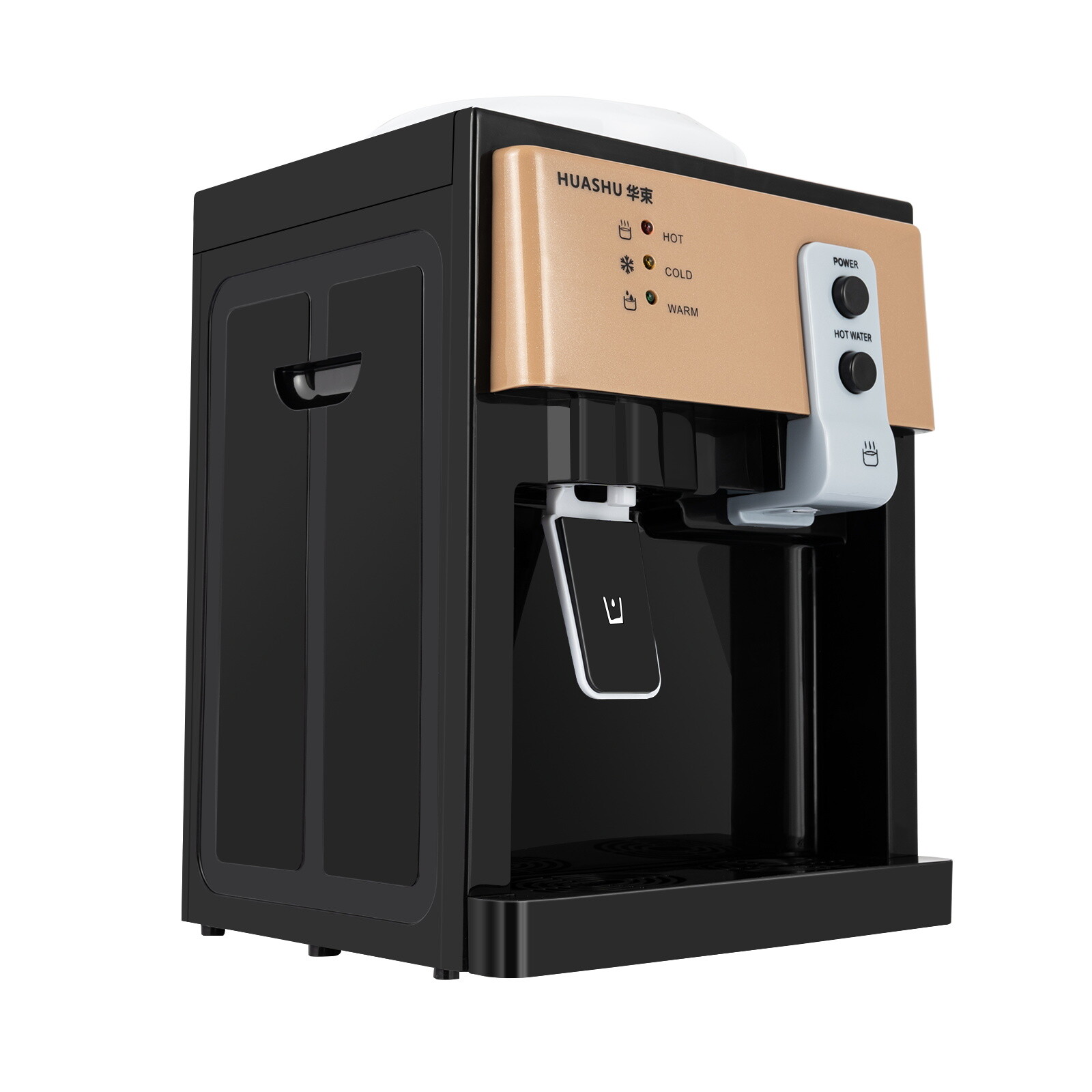 Top Loading Countertop Water Dispenser Hot Cold Water Cooler Drinking Machine