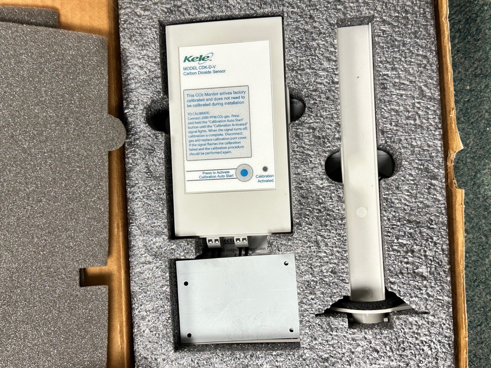 kele CDK-D-V CARBON DIOXIDE SENSOR 0/10VDC DUCT MOUNT