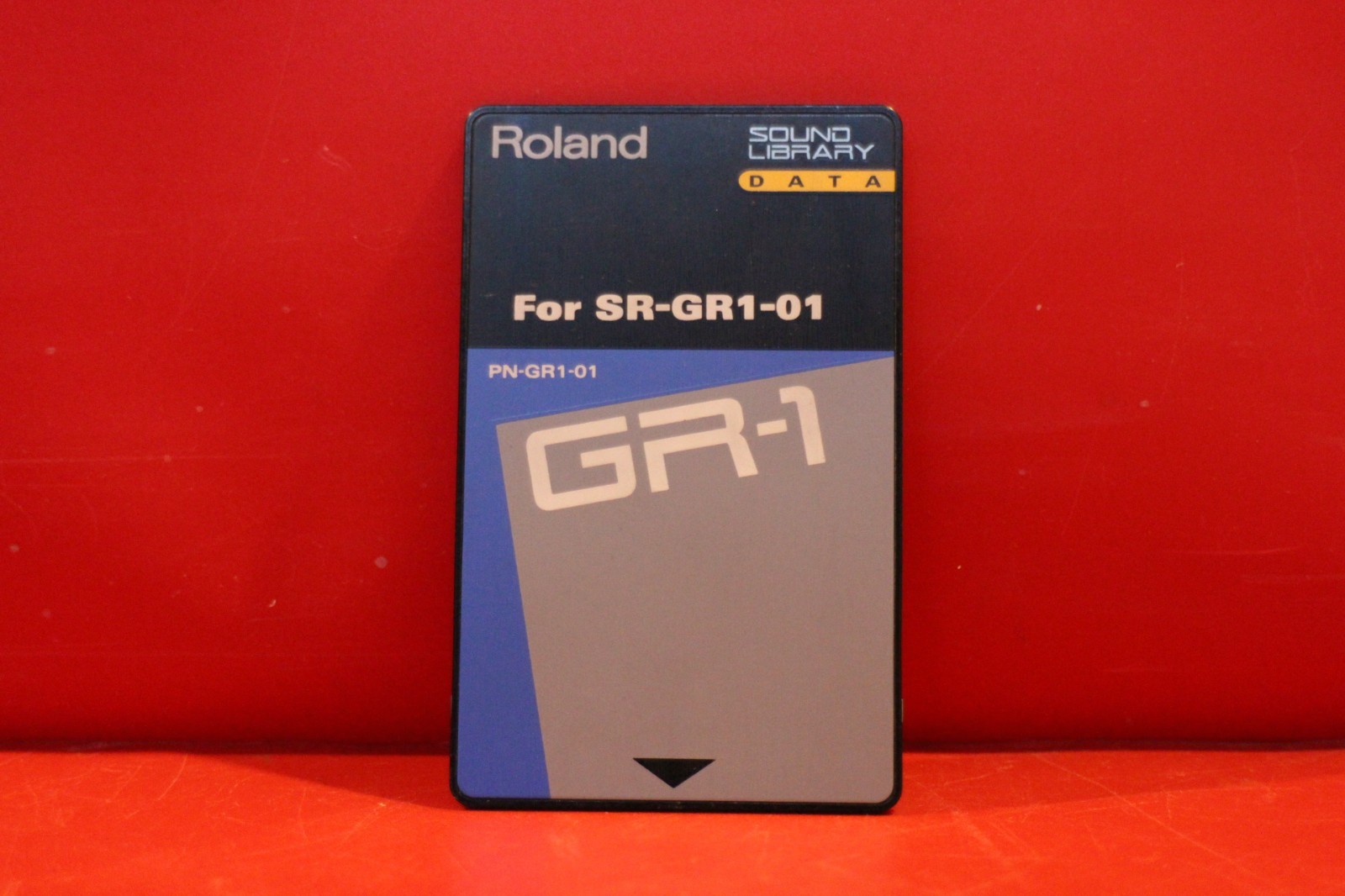 USED Roland SOUND LIBRARY SR-GR1-01 Data Card   DTC072 260130