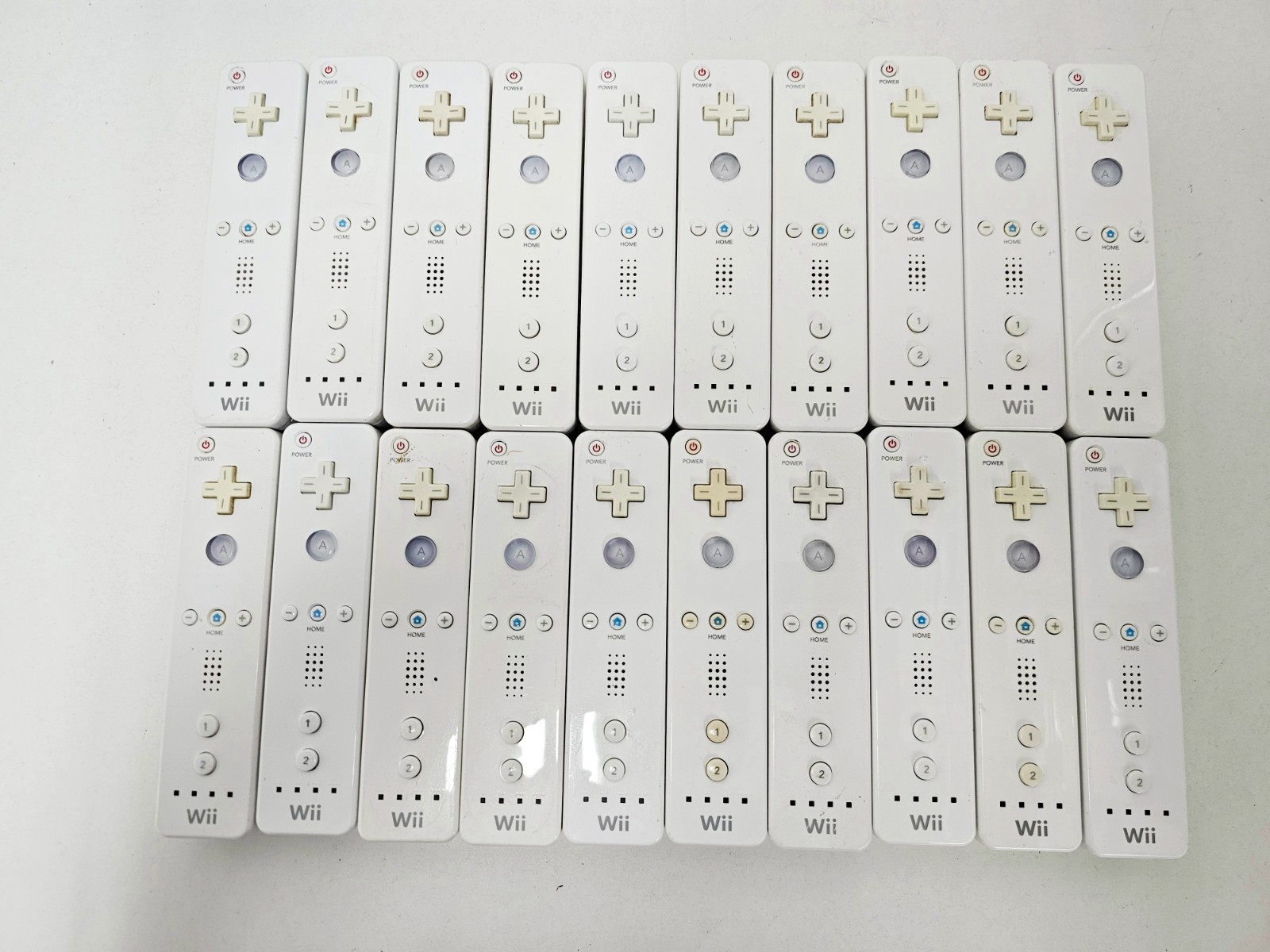 Nintendo Wii Controller Lot 20pc