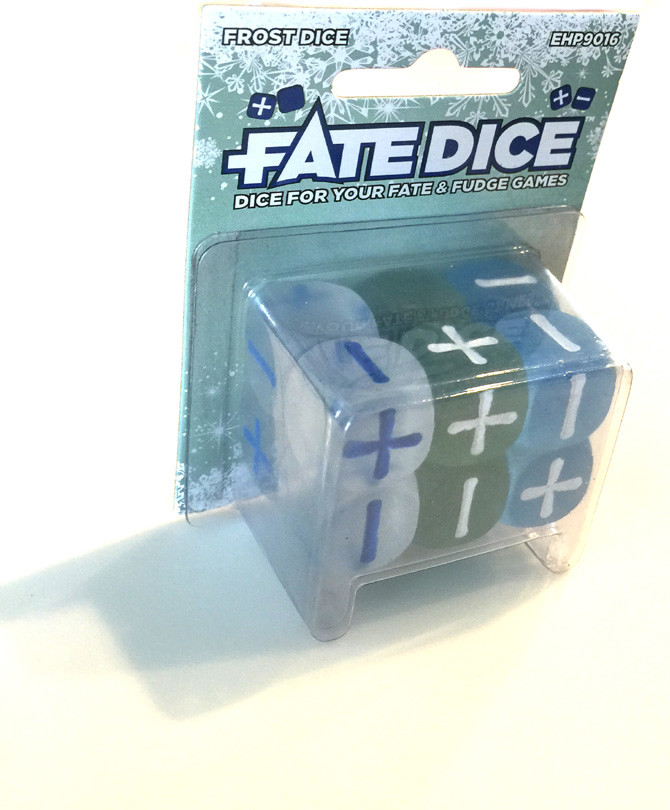 FATE CORE DICE: FROST DICE new