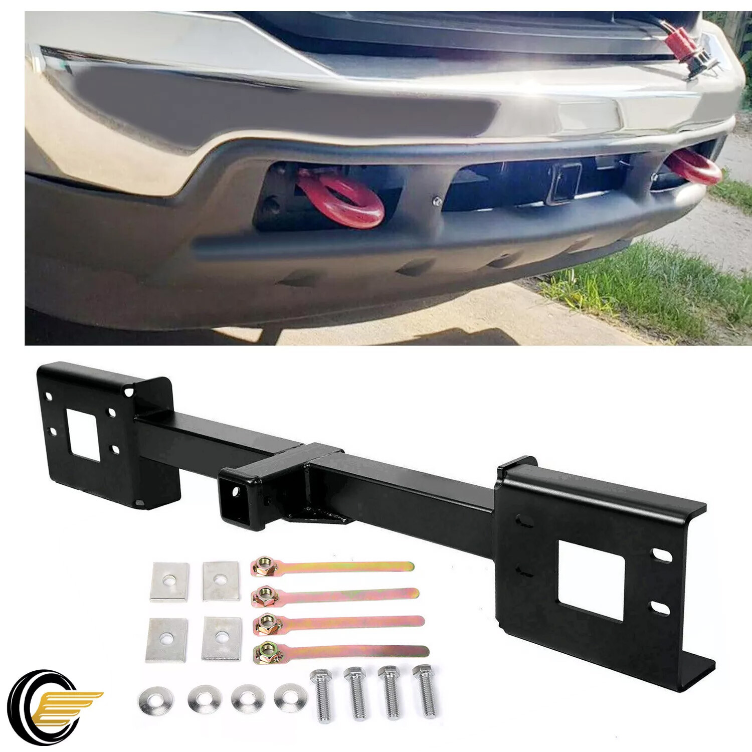 New Front Mount Trailer Receiver Hitch For Ford F250 F350 Super Duty 99-07 65022