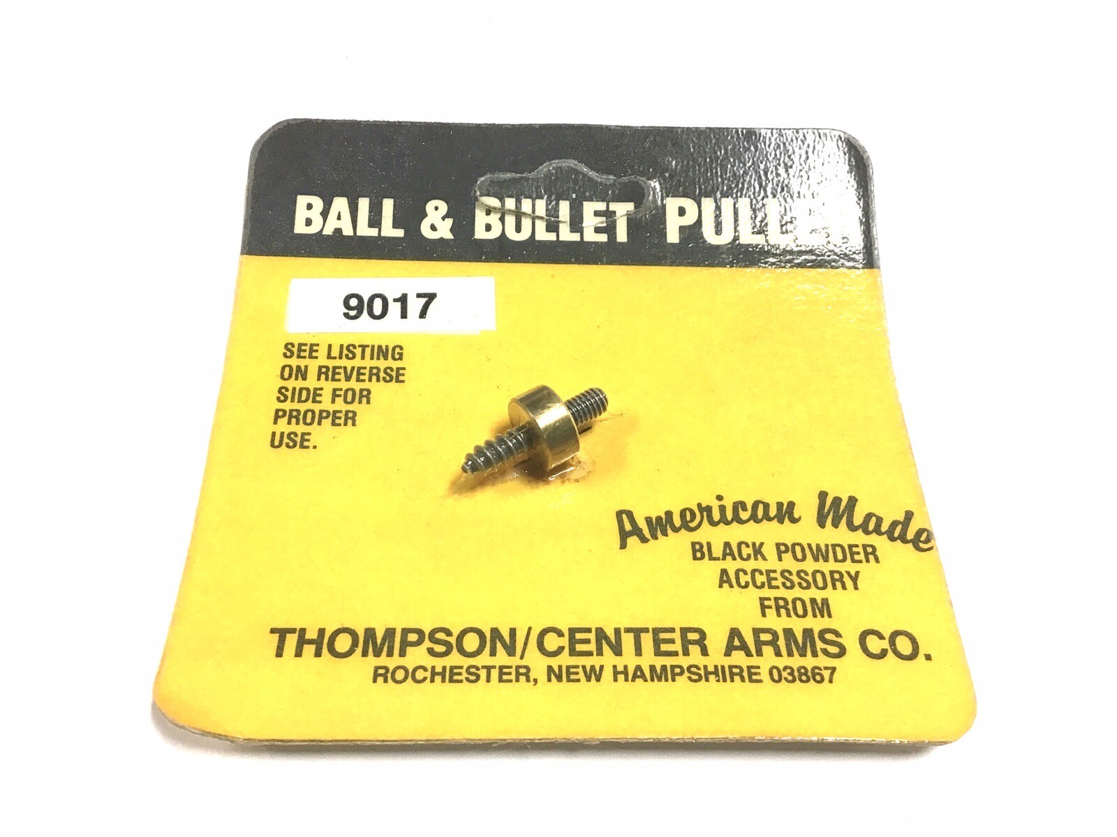 Thompson Center 45 cal. Ball + Ballot Puller #9017 NOS 8-32 TPI