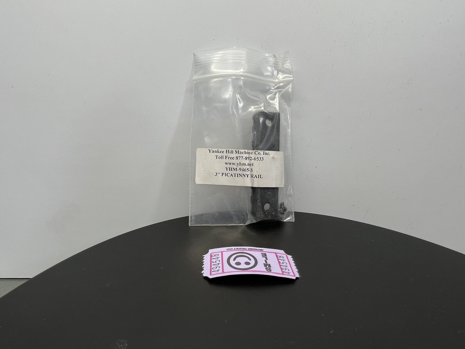 Yankee Hill Machine YHM YHM-9465-3 3" Picatinny Rail w/ screws