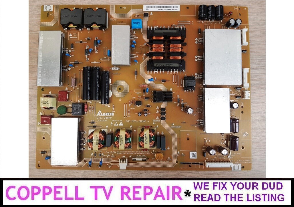 REPAIR SERVICE FOR VIZIO P652UI-B2 POWER DPS-388AP / 056.04391.0031 / 2950336304