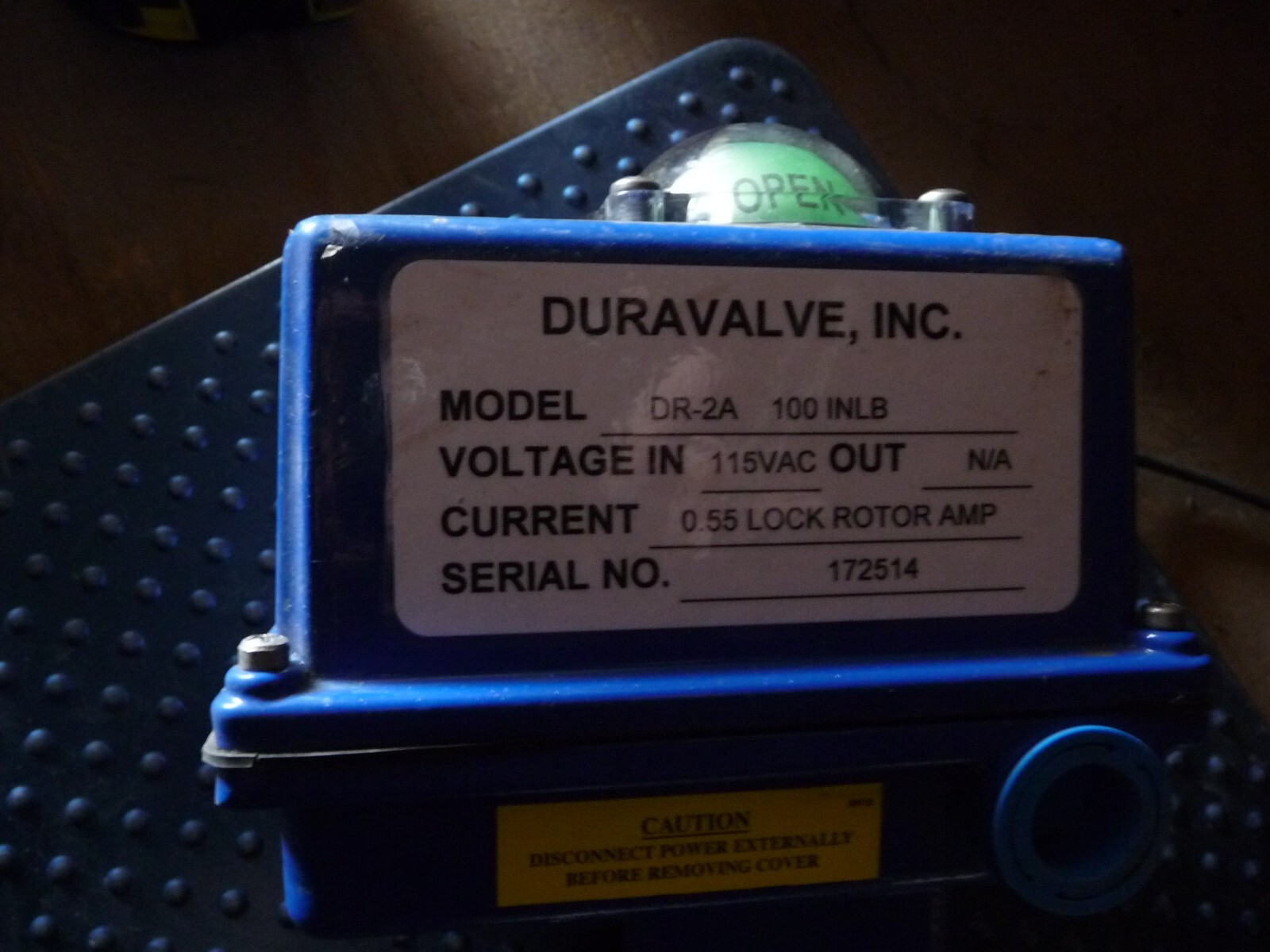 New Duravalve DR-2A 100 INLB